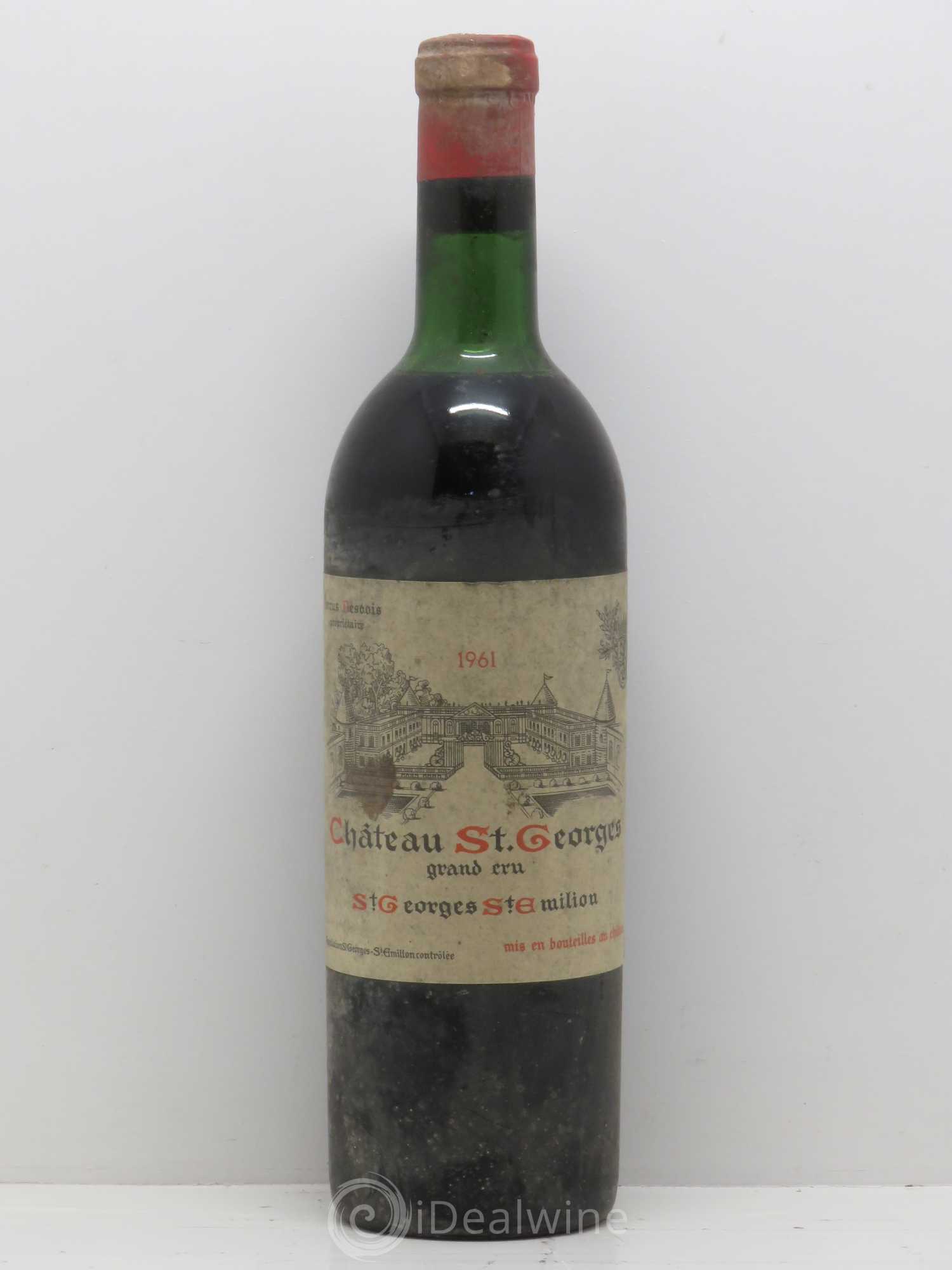 Château Saint-Georges 1961 - Lot de 1 bouteille - 0