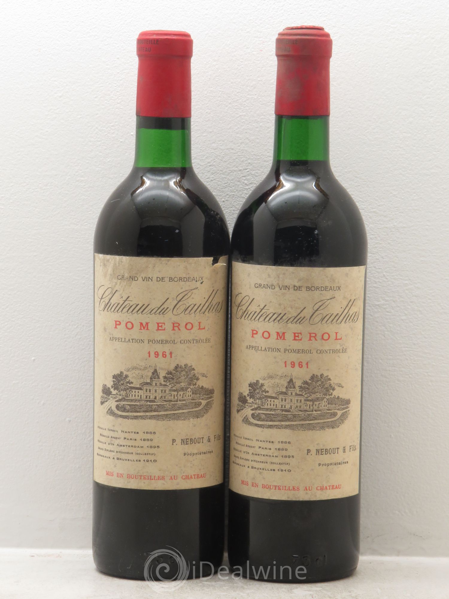 Château du Tailhas 1961 - Lot de 2 bouteilles - 0