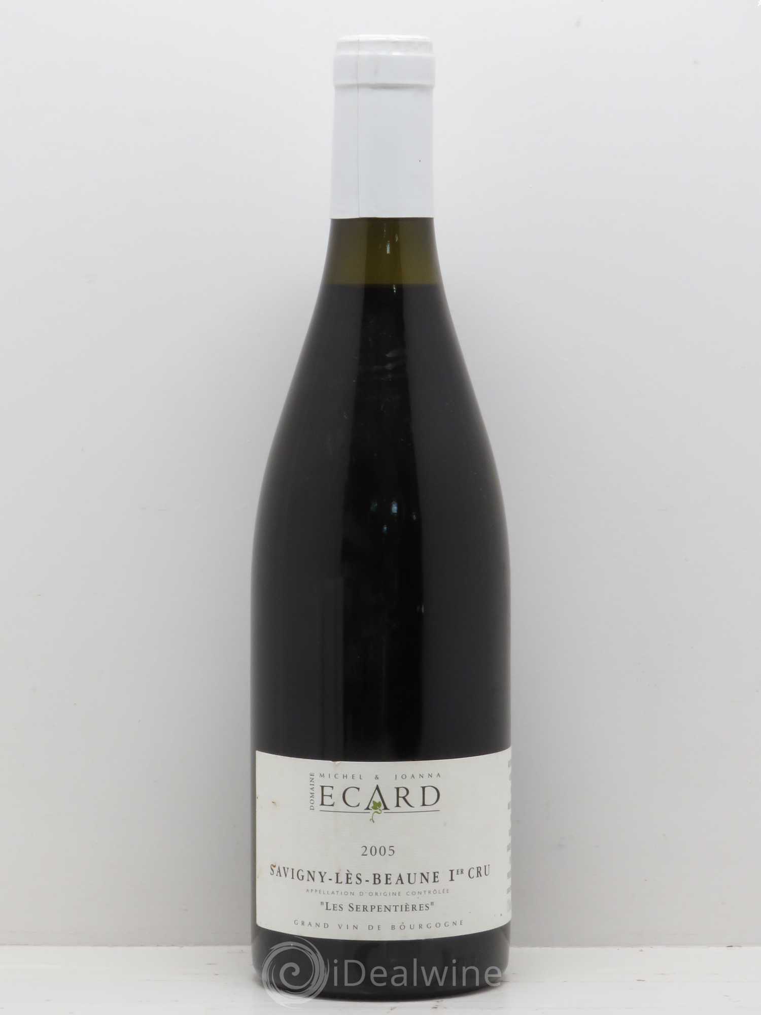 Savigny-lès-Beaune 1er Cru Les Serpentières Michel Ecard (Domaine) 2005 - Lot de 1 bouteille - 0