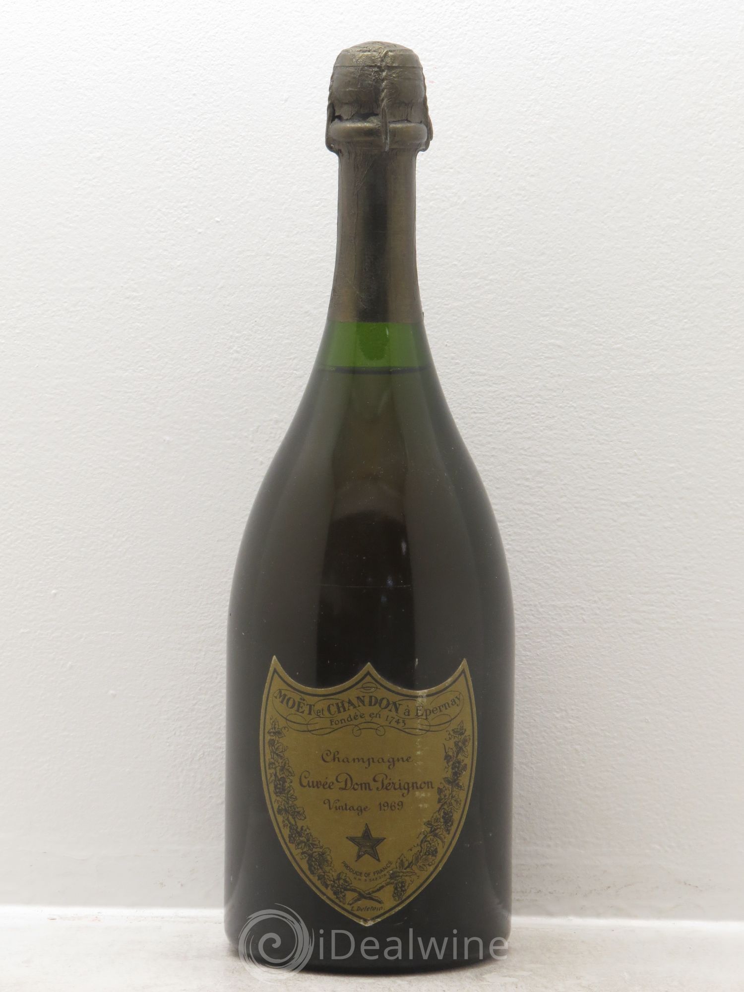 Brut Dom Pérignon 1969 - Lot de 1 bouteille - 0