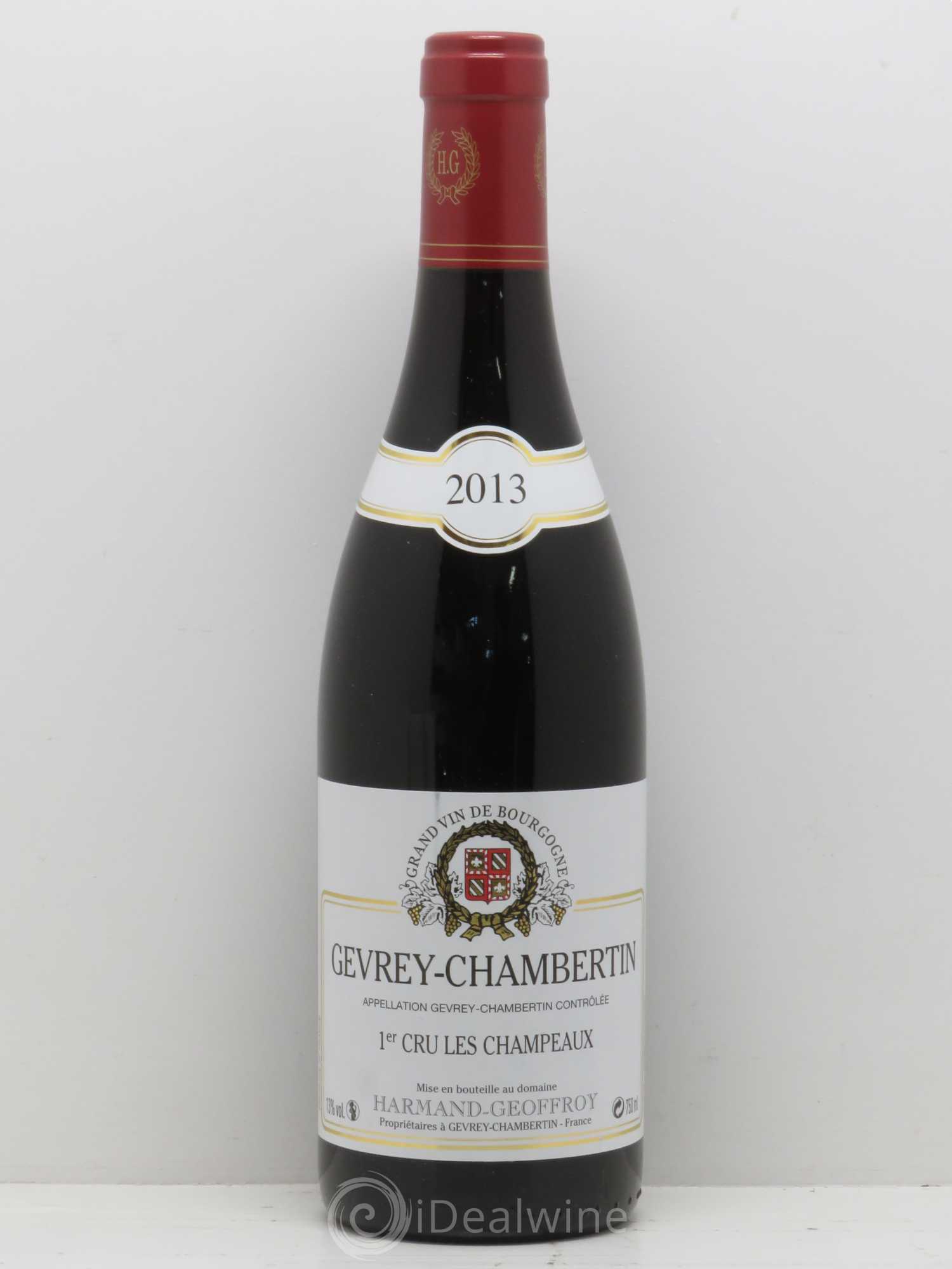 Gevrey-Chambertin 1er Cru Champeaux Harmand Geoffroy (sans prix de réserve) 2013 - Posten von 1 Flasche - 0