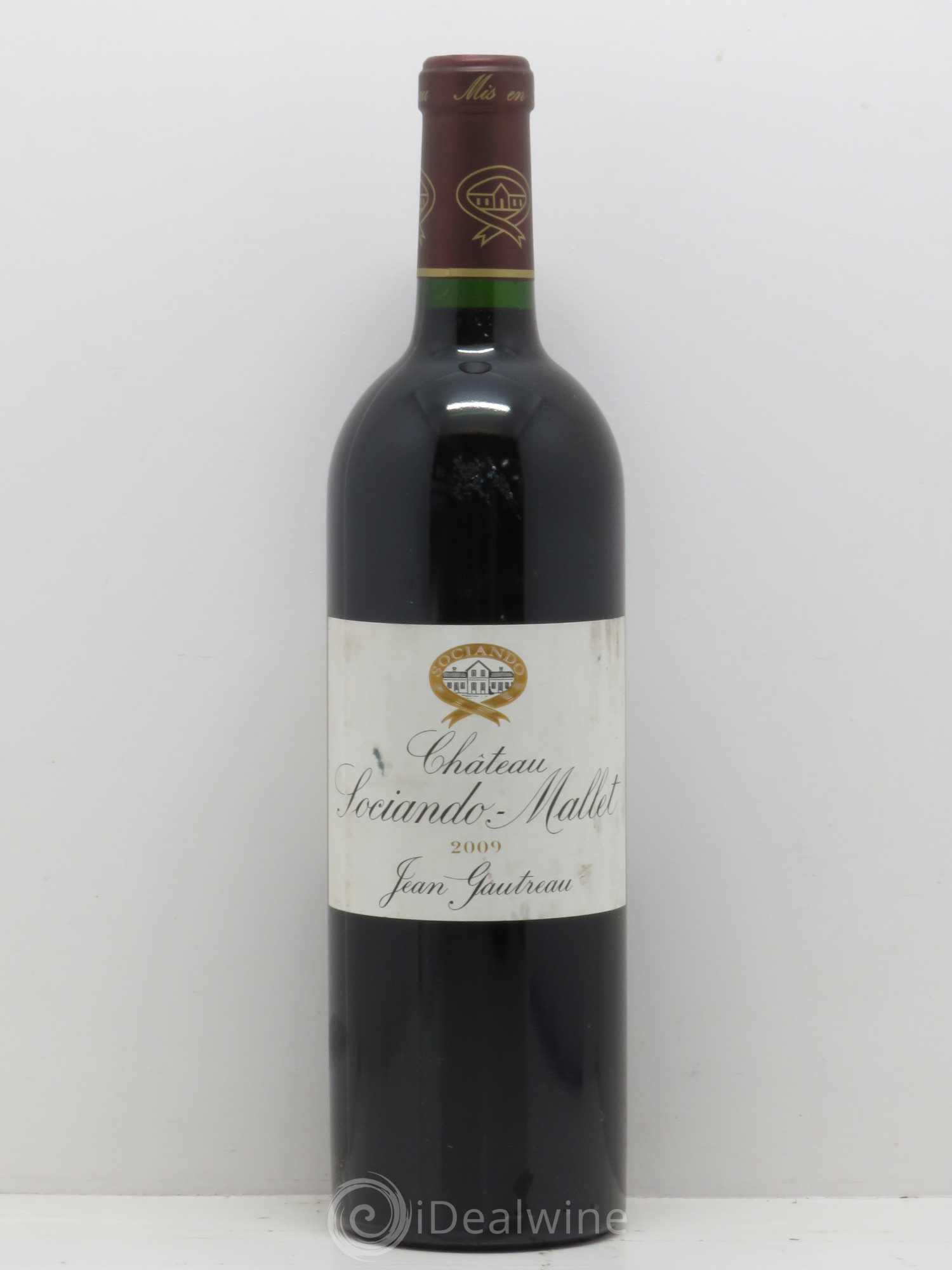 Château Sociando Mallet 2009 - Lot de 1 bouteille - 0