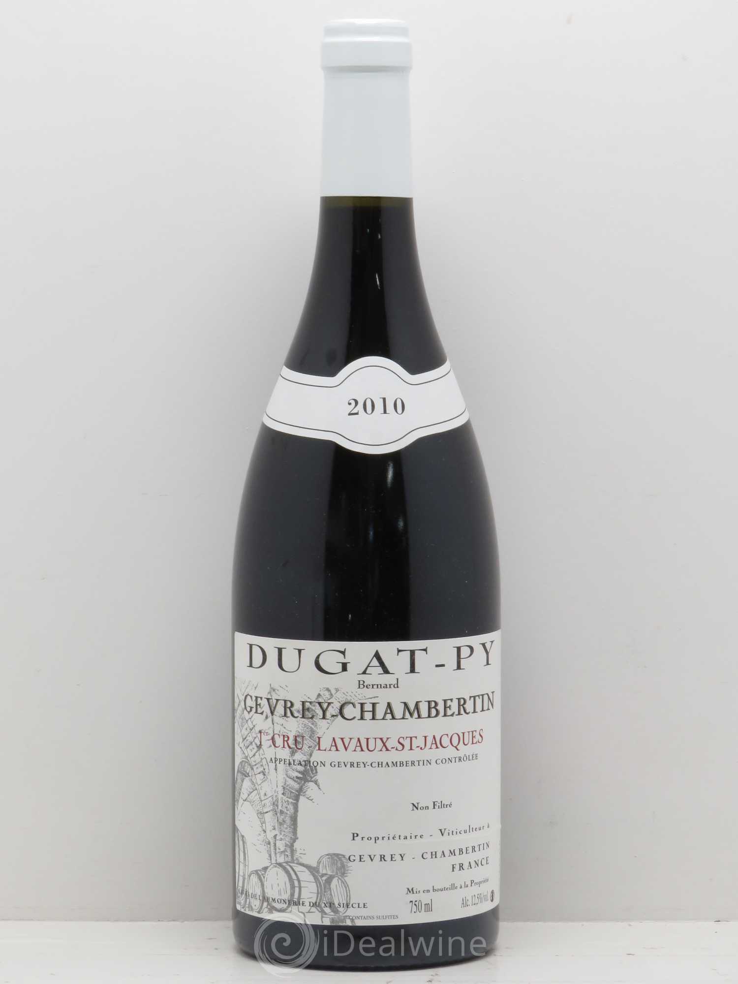 Gevrey-Chambertin 1er Cru Lavaux Saint Jacques Dugat-Py 2010 - Lot de 1 bouteille - 0