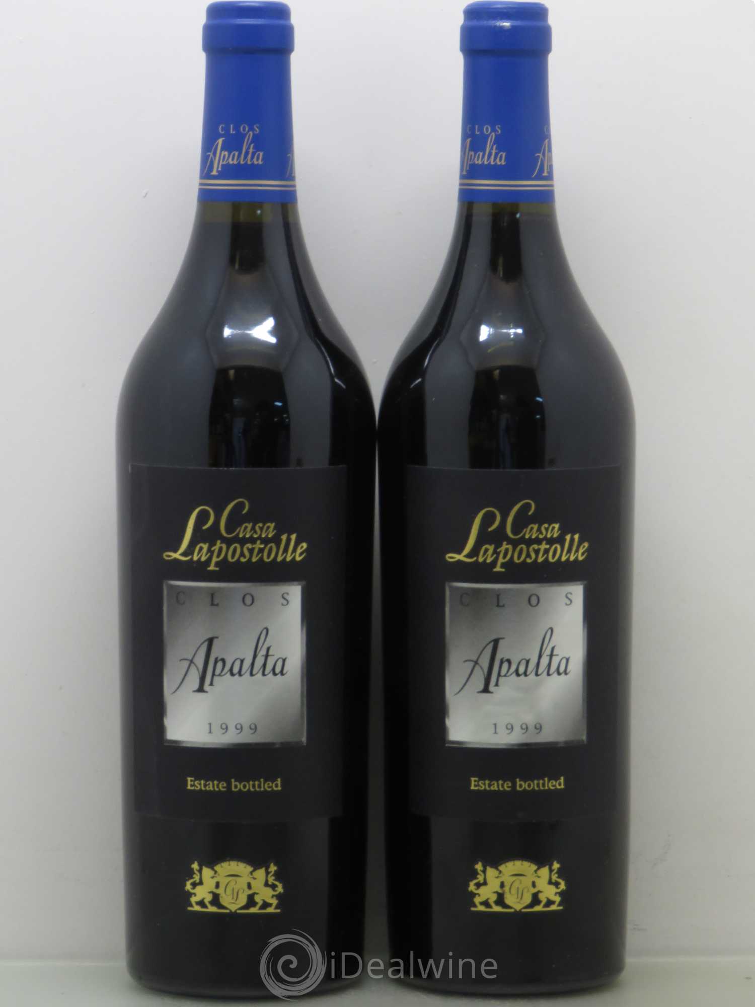 Colchagua Casa Lapostolle Clos Apalta 1999 - Lot de 2 bouteilles - 0