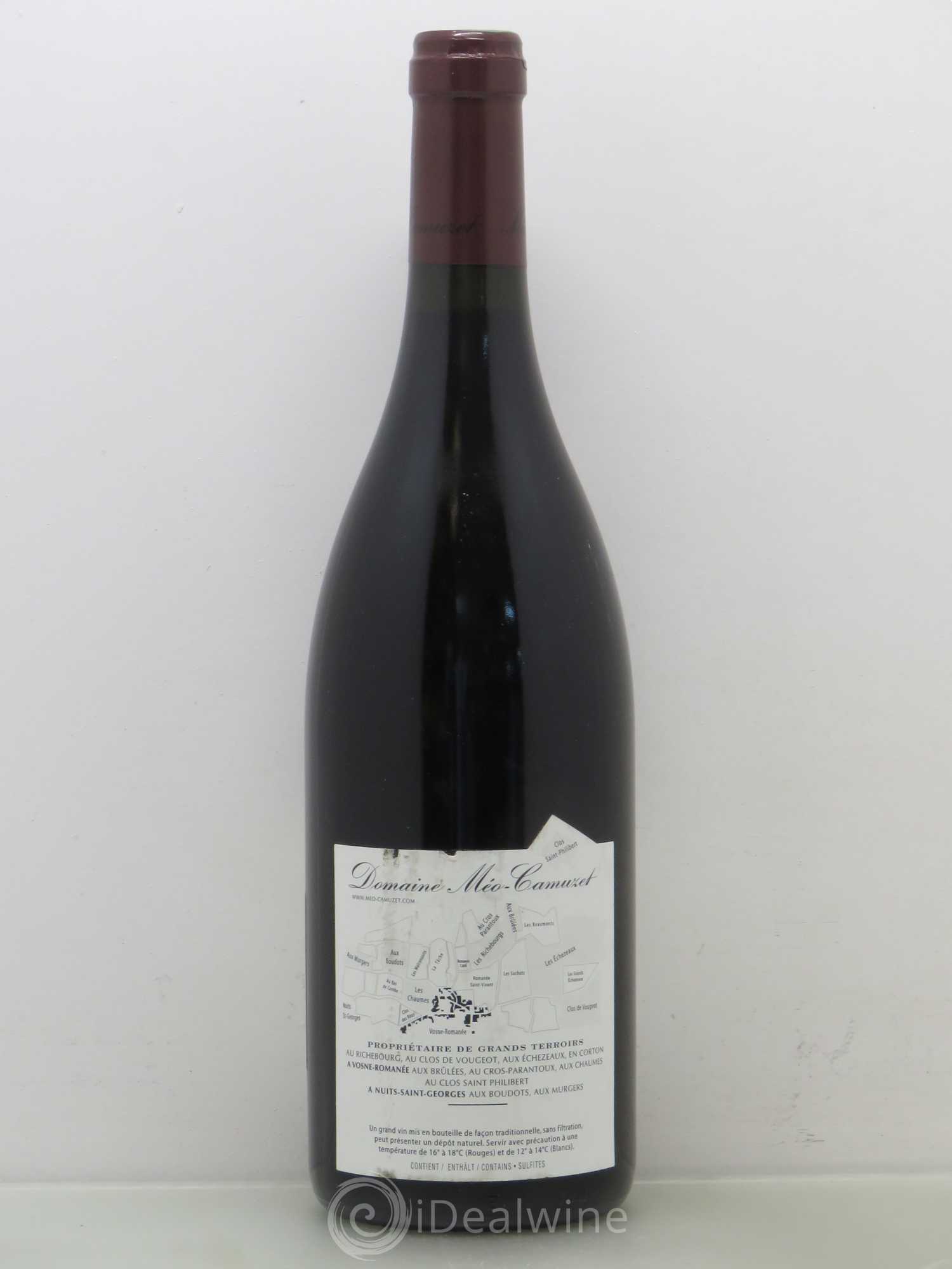 Nuits-Saint-Georges 1er Cru Aux Boudots Méo-Camuzet (Domaine) 2009 - Lot de 1 bouteille - 1