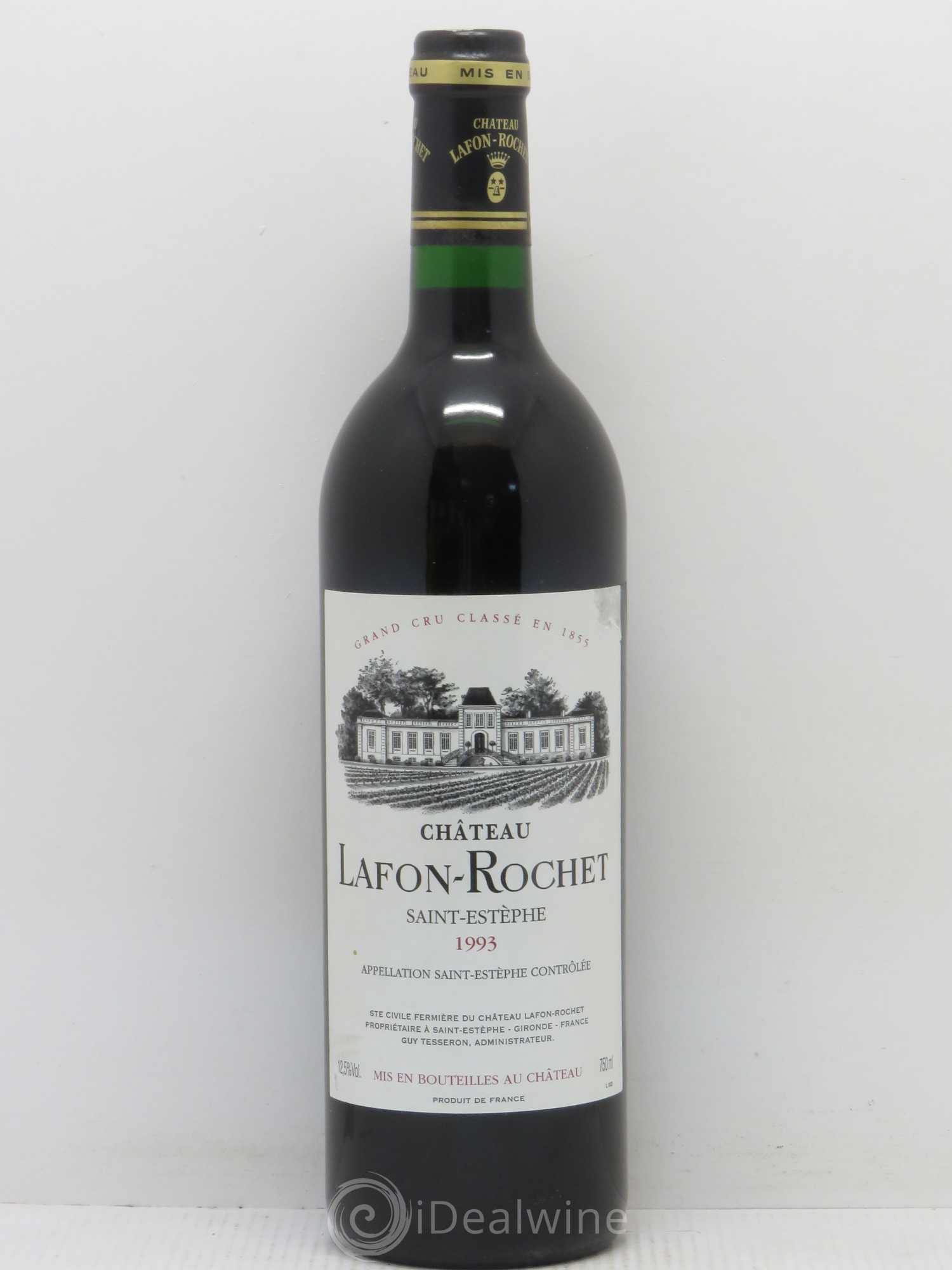 Château Lafon Rochet 4ème Grand Cru Classé 1993 - Lot de 1 bouteille - 0