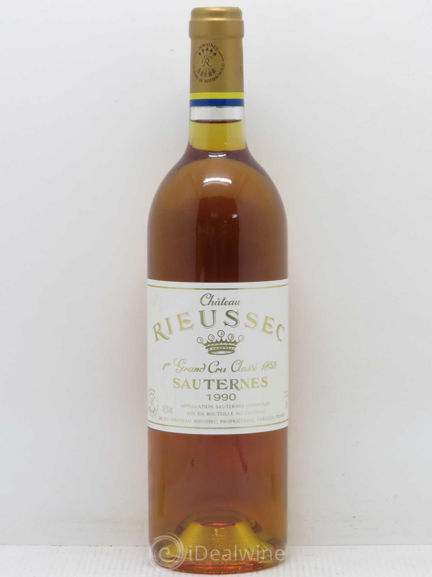 Château Rieussec 1er Grand Cru Classé 1990 - Posten von 1 Flasche - 0