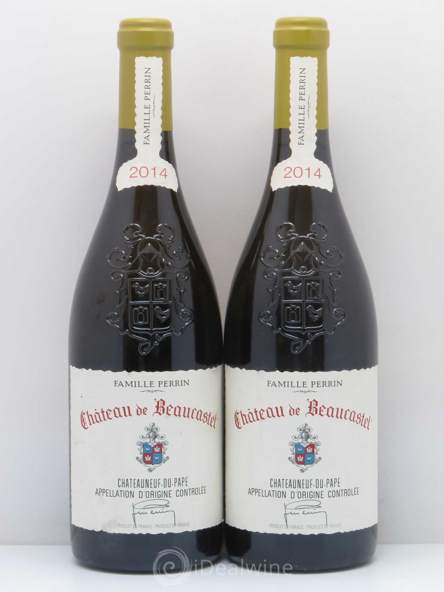 Châteauneuf-du-Pape Château de Beaucastel Famille Perrin 2014 - Lot de 2 bouteilles - 0