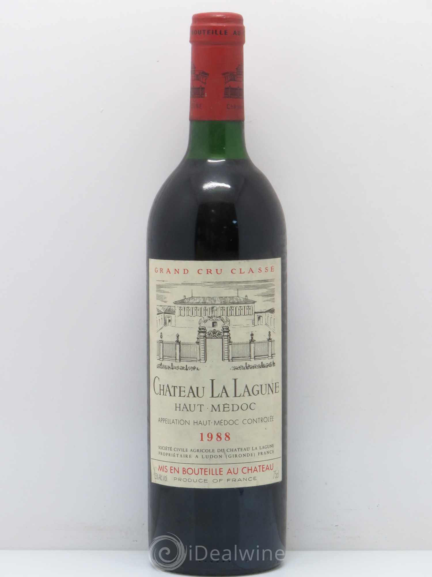 Château la Lagune 3ème Grand Cru Classé 1988 - Lot de 1 bouteille - 0