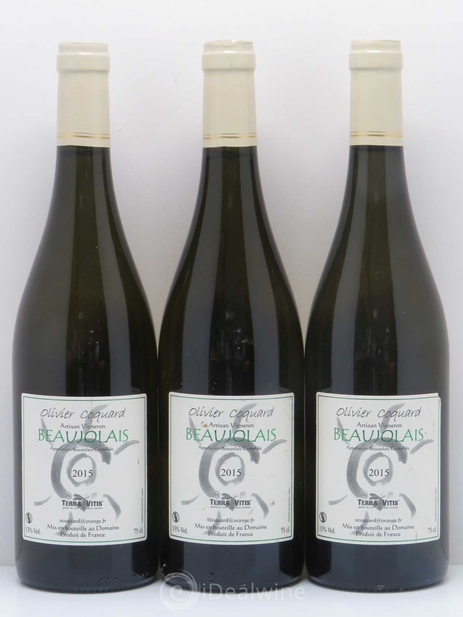Beaujolais Olivier Coquard 2015 - Posten von 6 Flaschen - 2