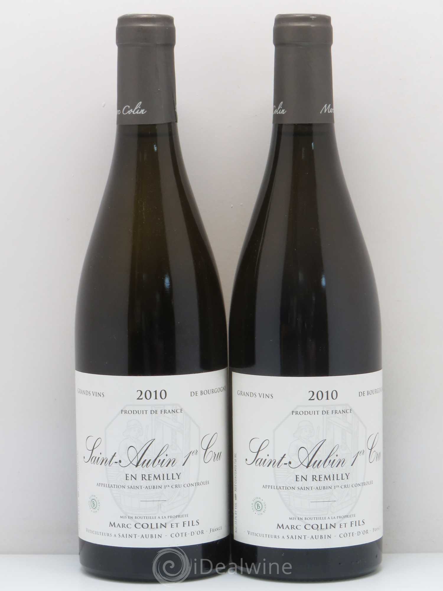 Saint-Aubin 1er Cru En Remilly Marc Colin & Fils 2010 - Posten von 2 Flaschen - 0
