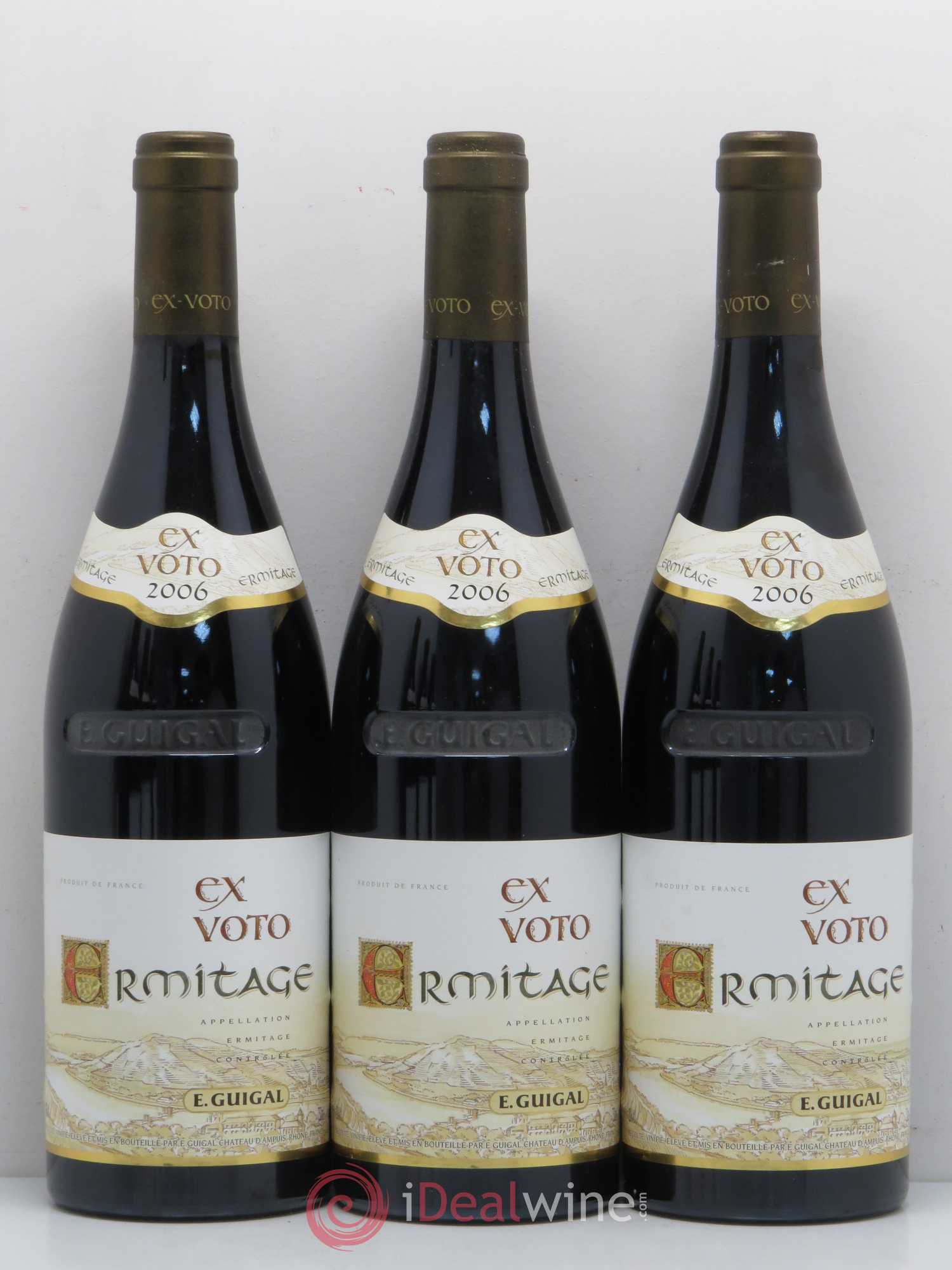 Ermitage Ex Voto Guigal 2006 - Lot de 6 bouteilles - 1