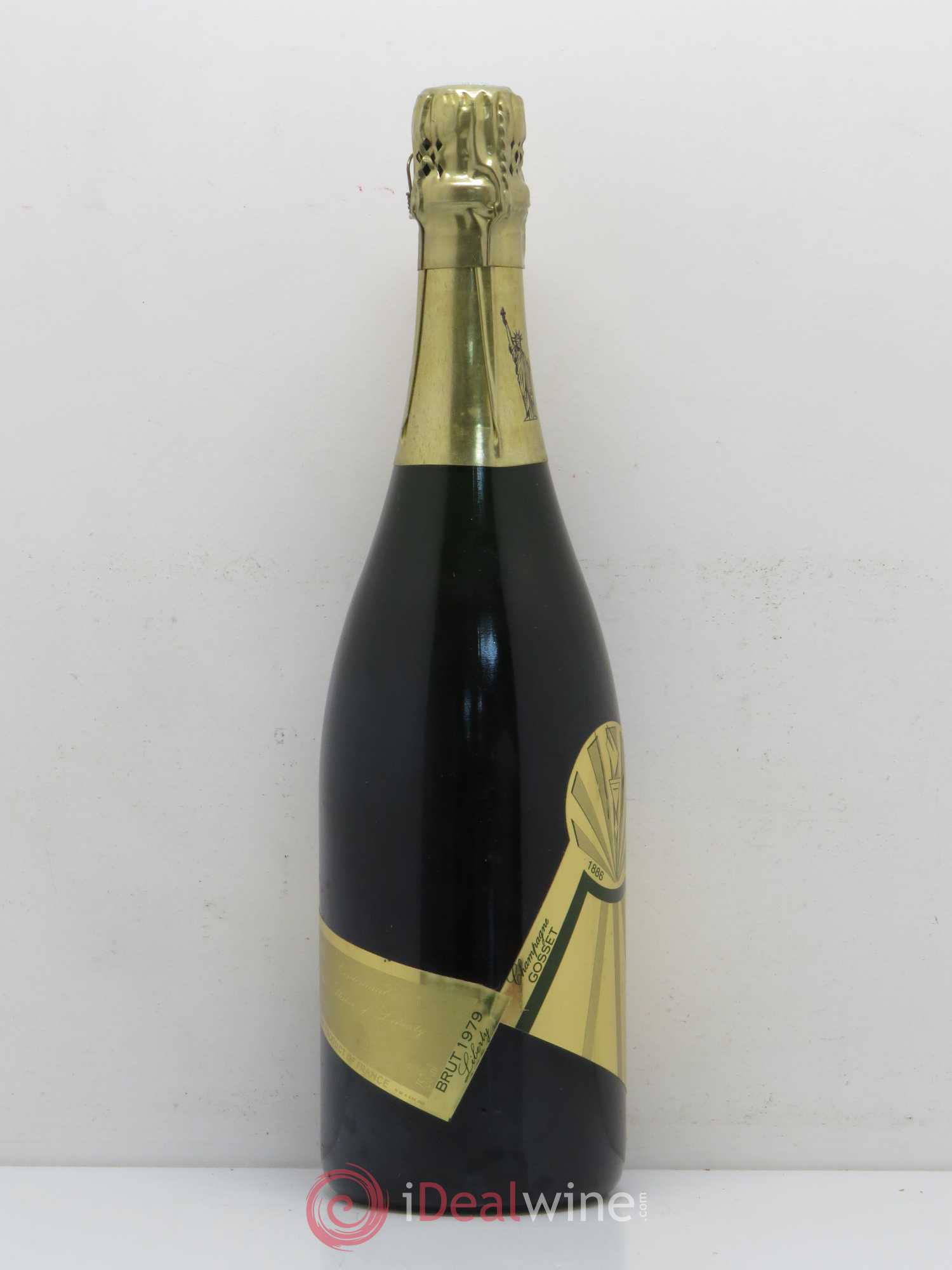 Champagne Gosset Miss Liberty 1979 - Lot de 1 bouteille - 1