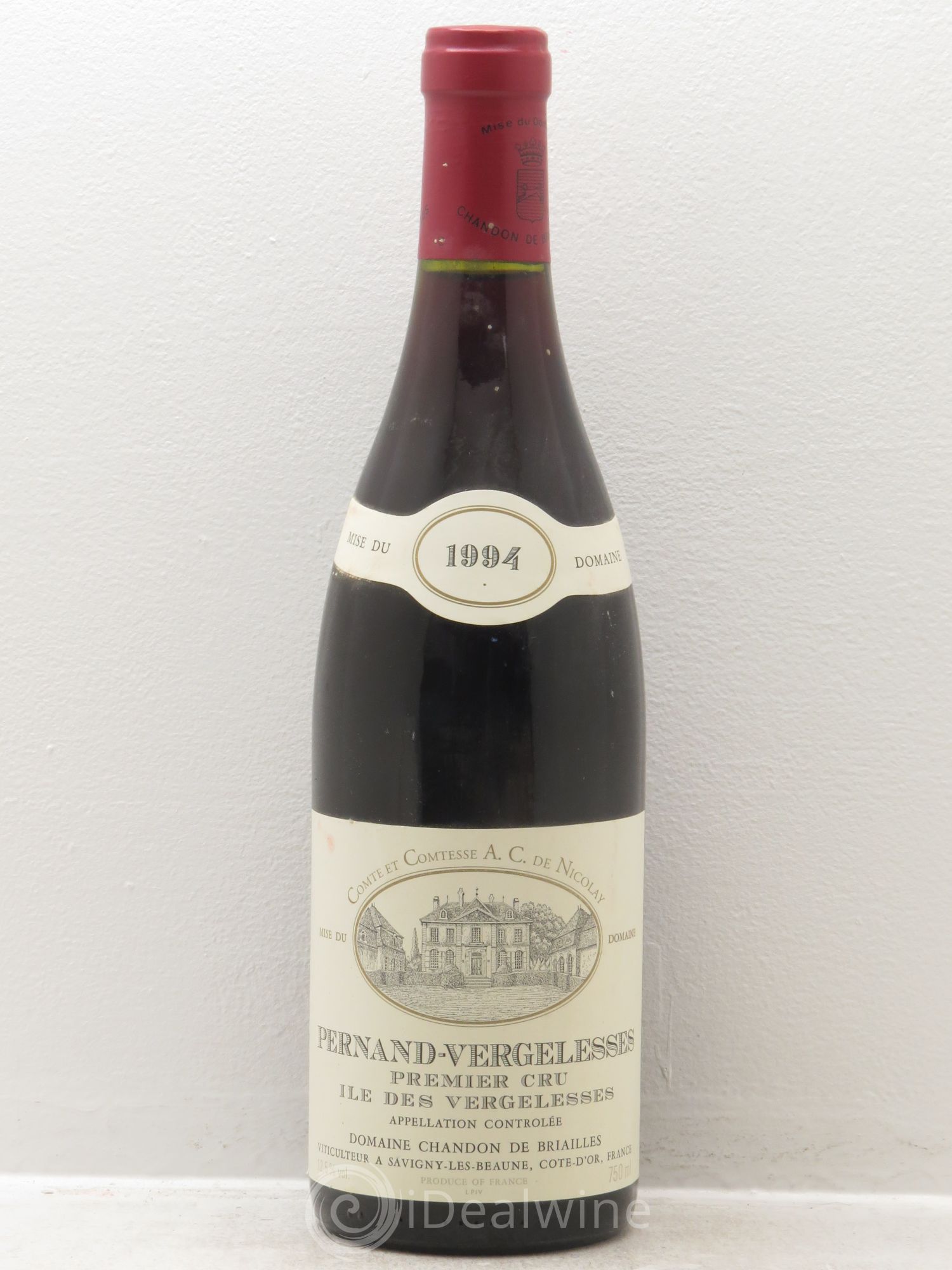 Pernand-Vergelesses Domaine Chandon de Brailles 1994 - Posten von 1 Flasche - 0