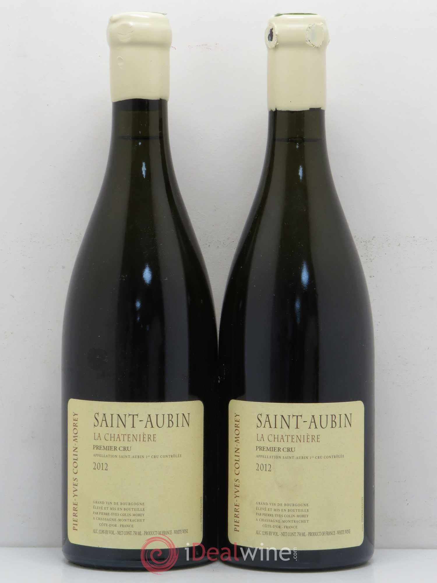 Saint-Aubin 1er Cru La Chatenière Pierre-Yves Colin Morey 2012 - Lot de 2 bouteilles - 0