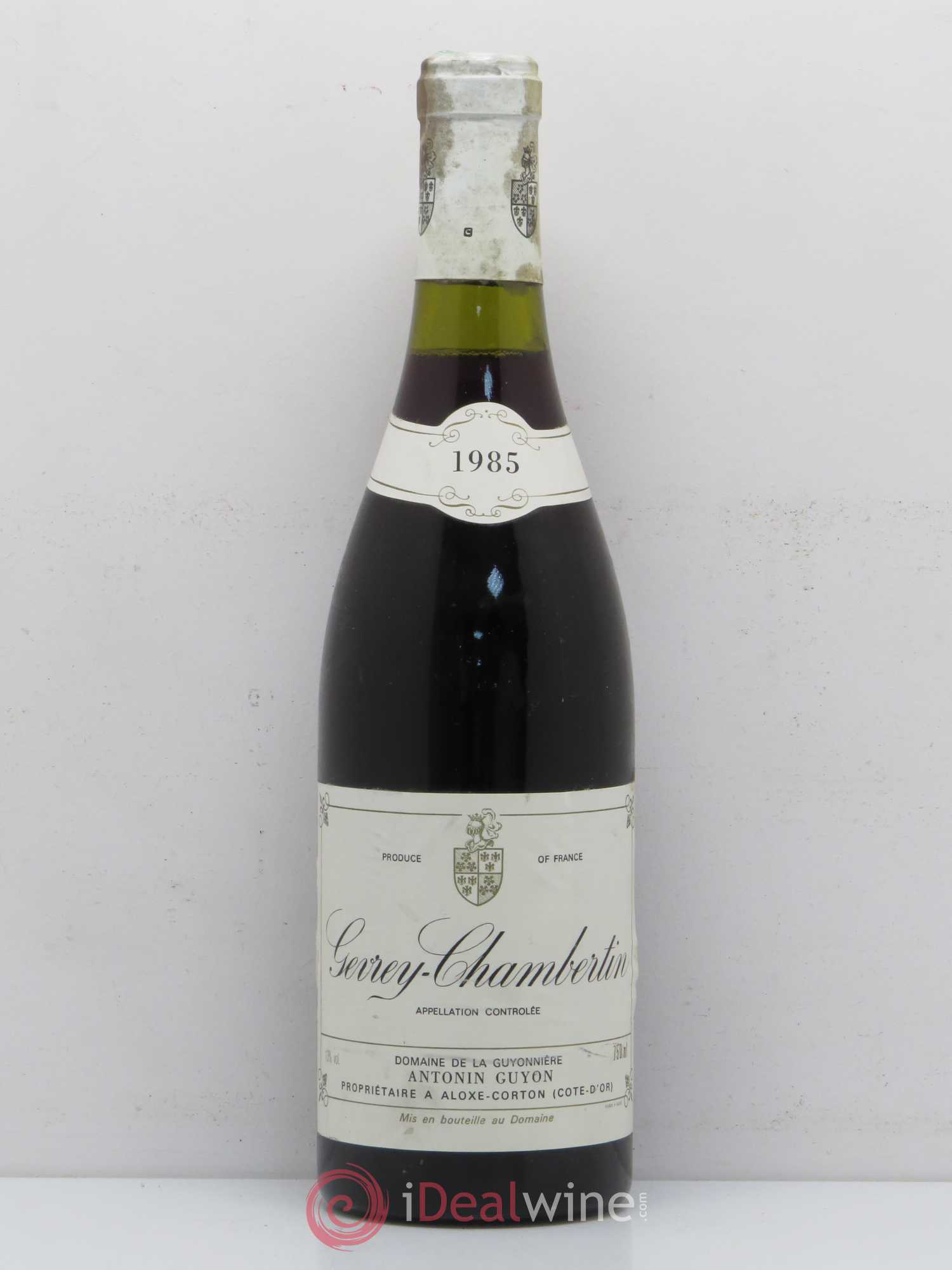 Gevrey-Chambertin Domaine Antonin Guyon 1985 - Lot de 1 bouteille - 0