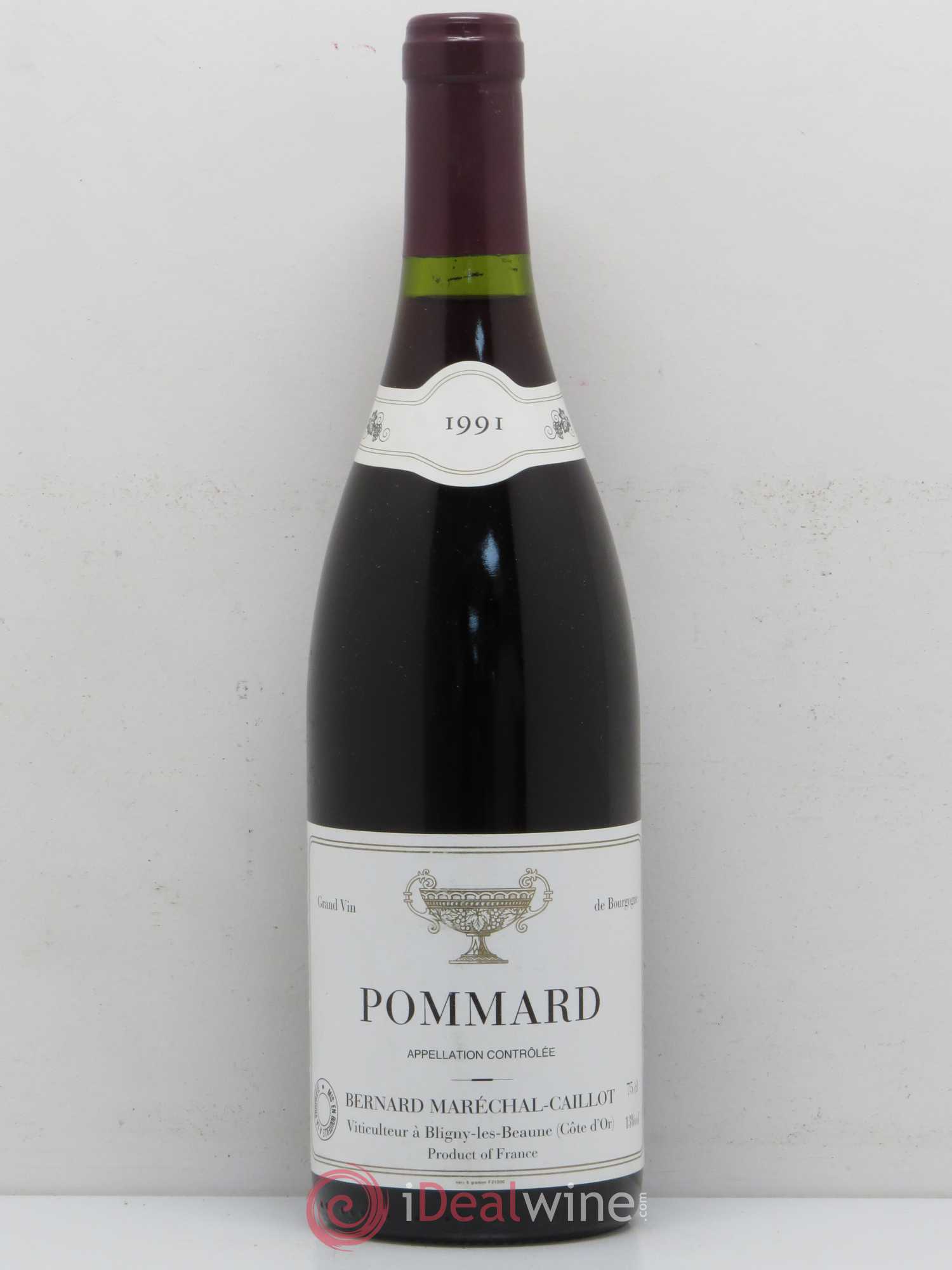 Pommard Maréchal Caillot 1991 - Posten von 1 Flasche - 0