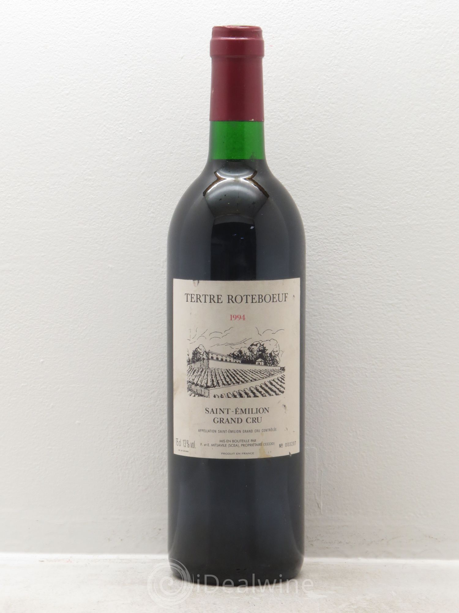 Château Tertre Roteboeuf 1994 - Lot de 1 bouteille - 0