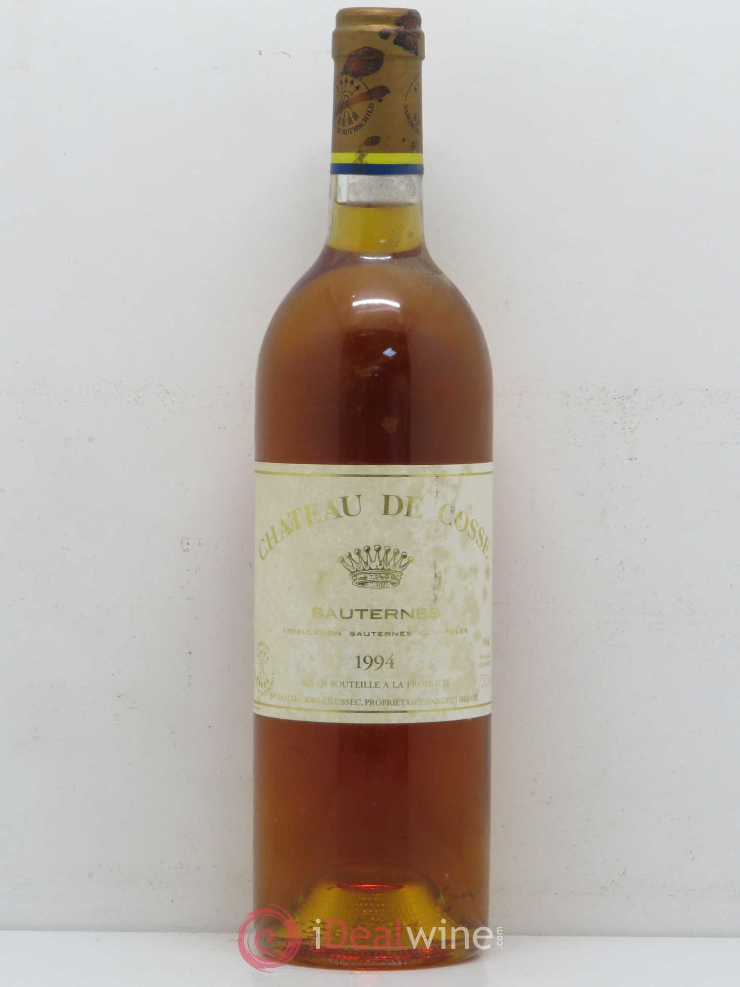 Sauternes Château de Cosse 1994 - Lotto di 1 bottiglia - 0