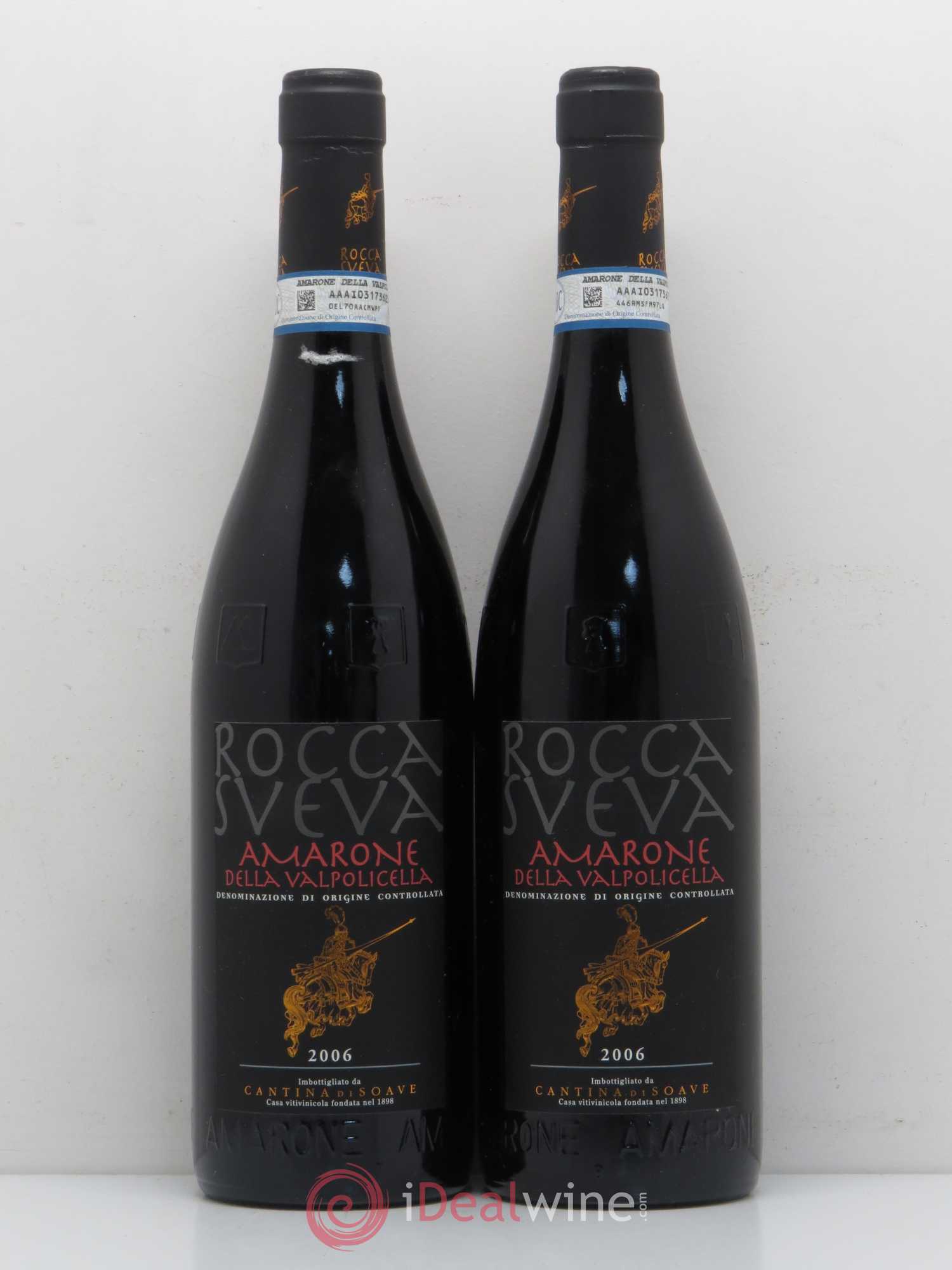 Amarone della Valpolicella DOC Rocca Sveva 2006 - Lotto di 2 bottiglie - 0