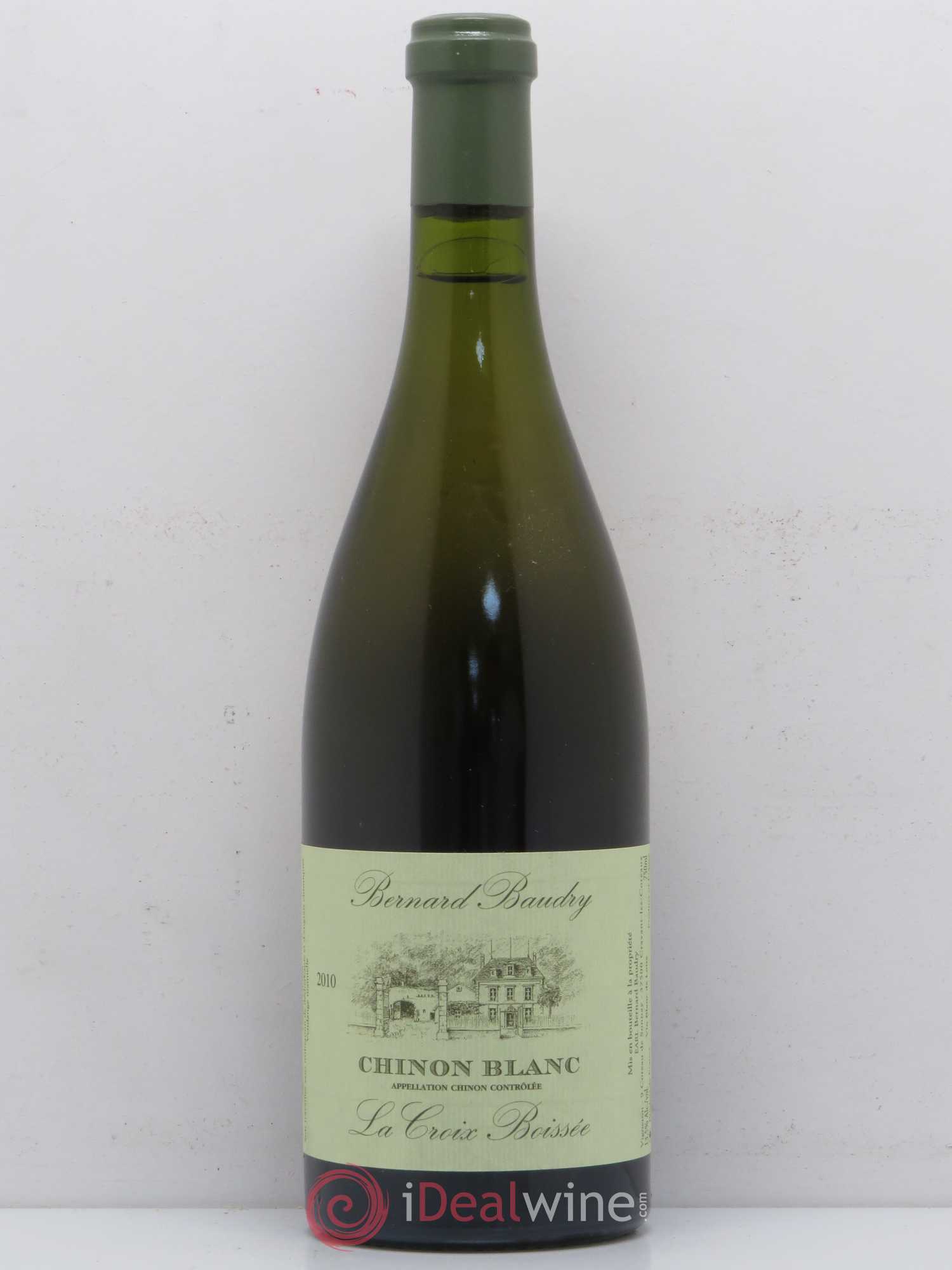 Chinon La Croix Boissée Bernard Baudry 2010 - Lot de 1 bouteille - 0