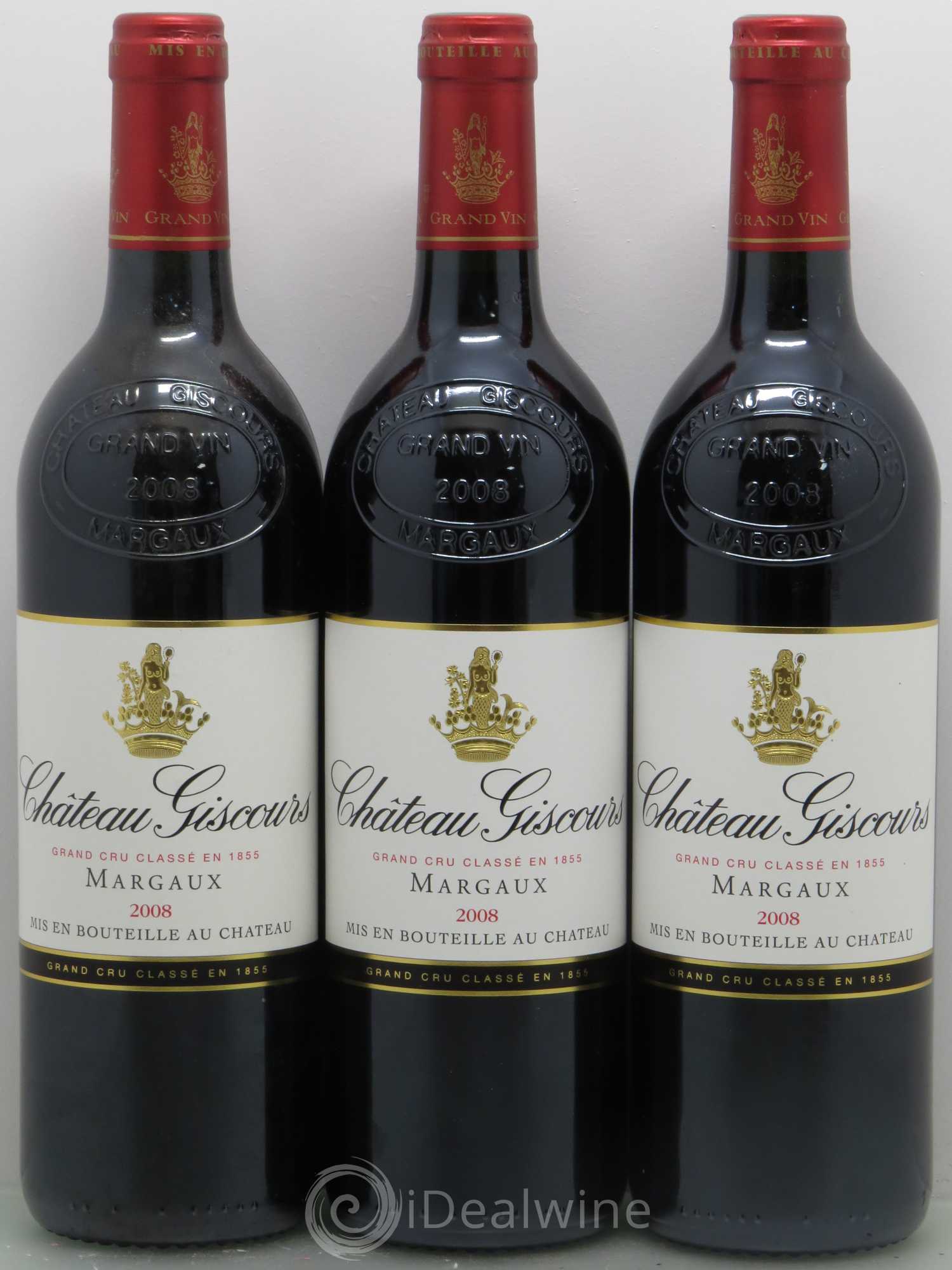 Château Giscours 3ème Grand Cru Classé 2008 - Lot de 6 bouteilles - 2