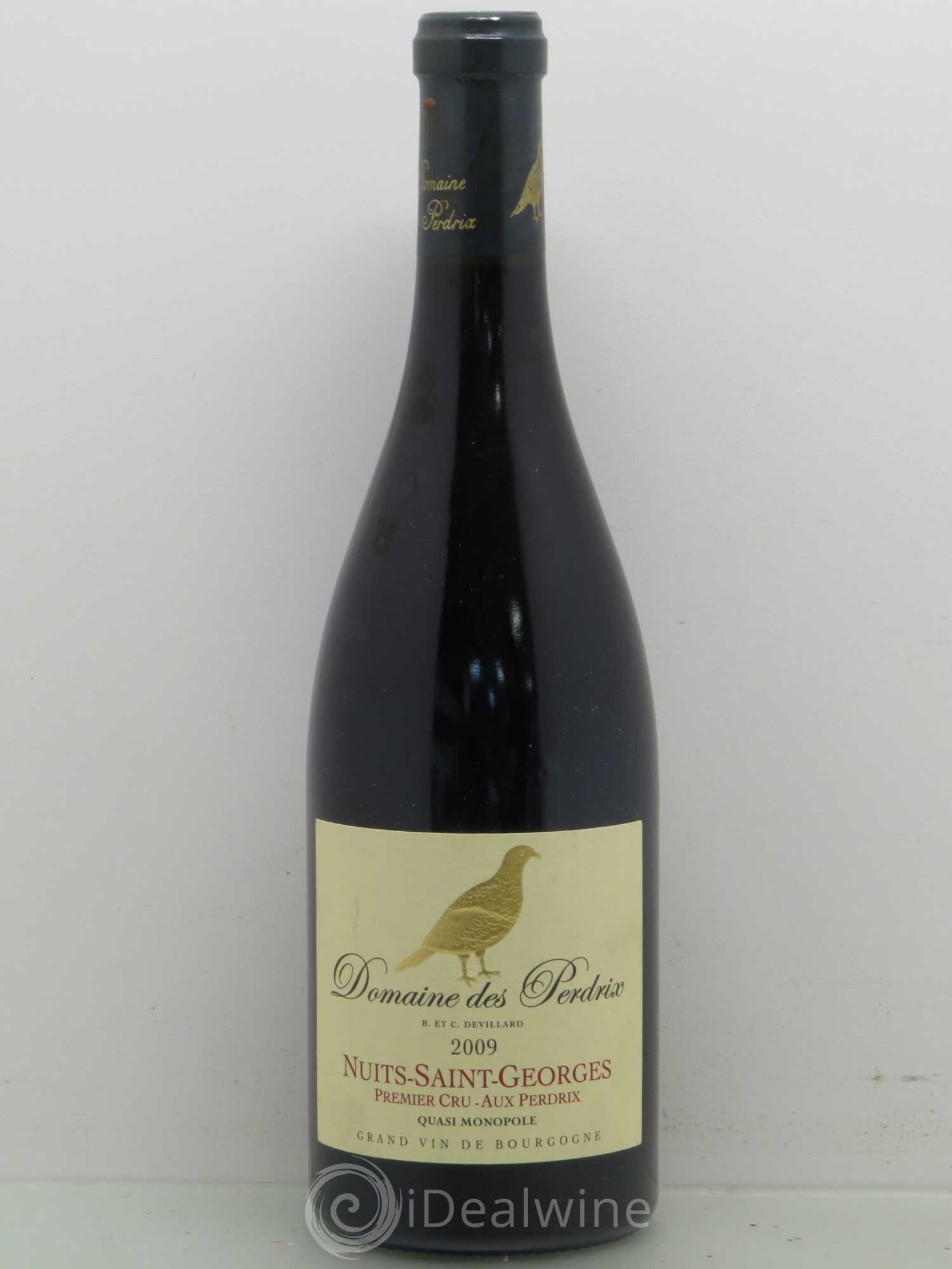 Nuits-Saint-Georges 1er Cru Aux Perdrix Perdrix (Domaine des) 2009 - Lot de 1 bouteille - 0