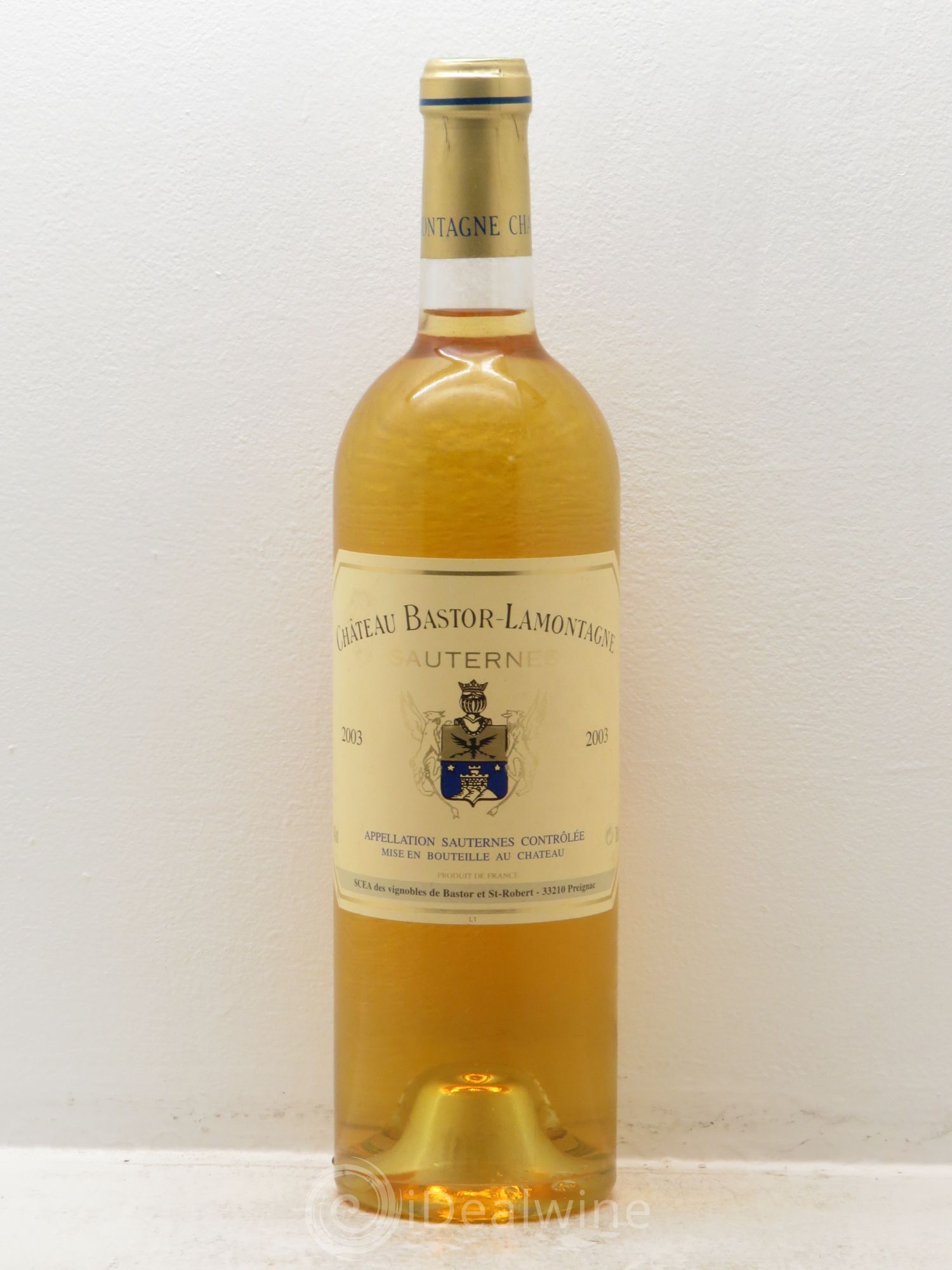 Château Bastor Lamontagne 2003 - Lotto di 1 bottiglia - 0