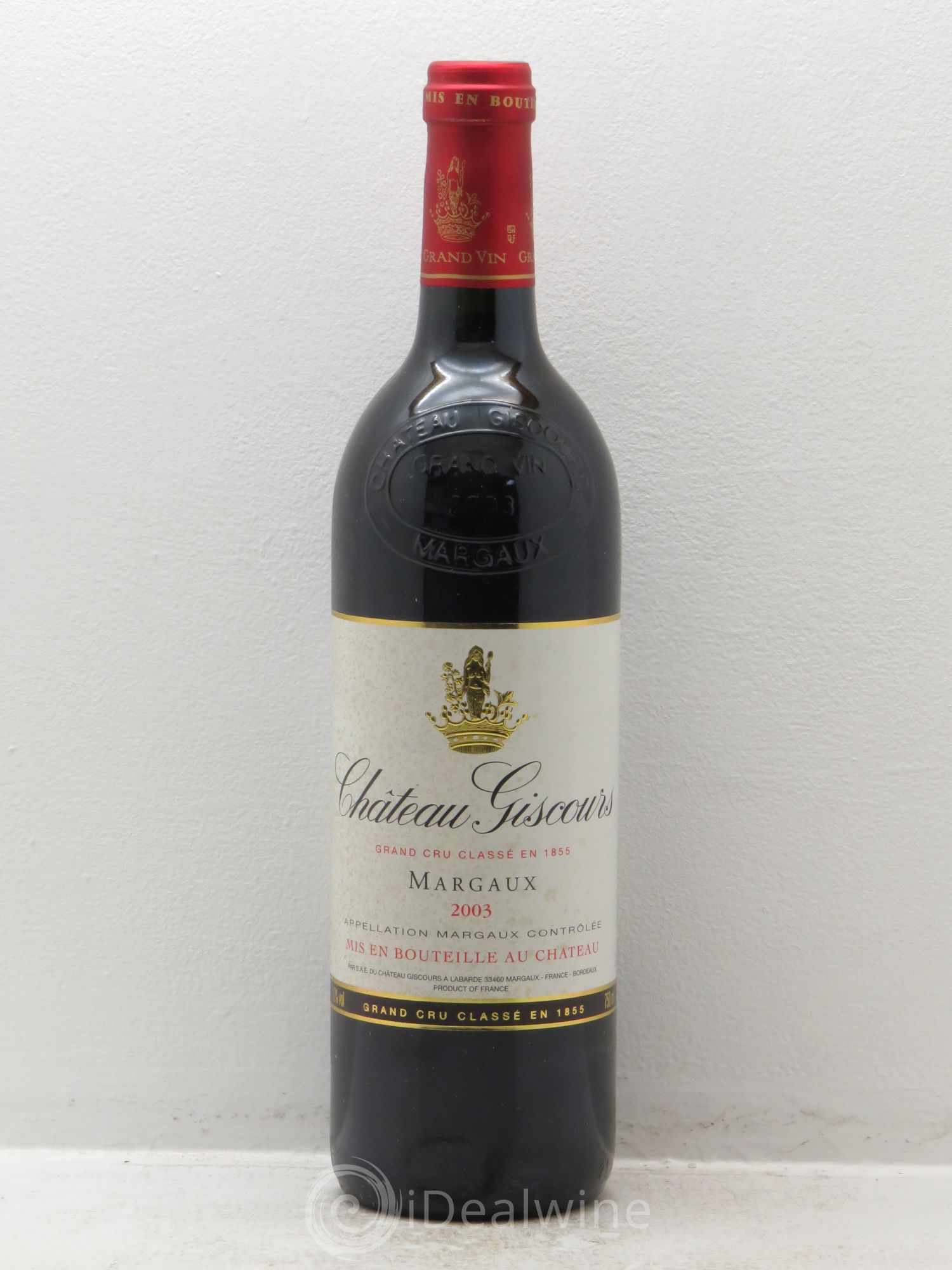 Château Giscours 3ème Grand Cru Classé 2003 - Lot de 1 bouteille - 0