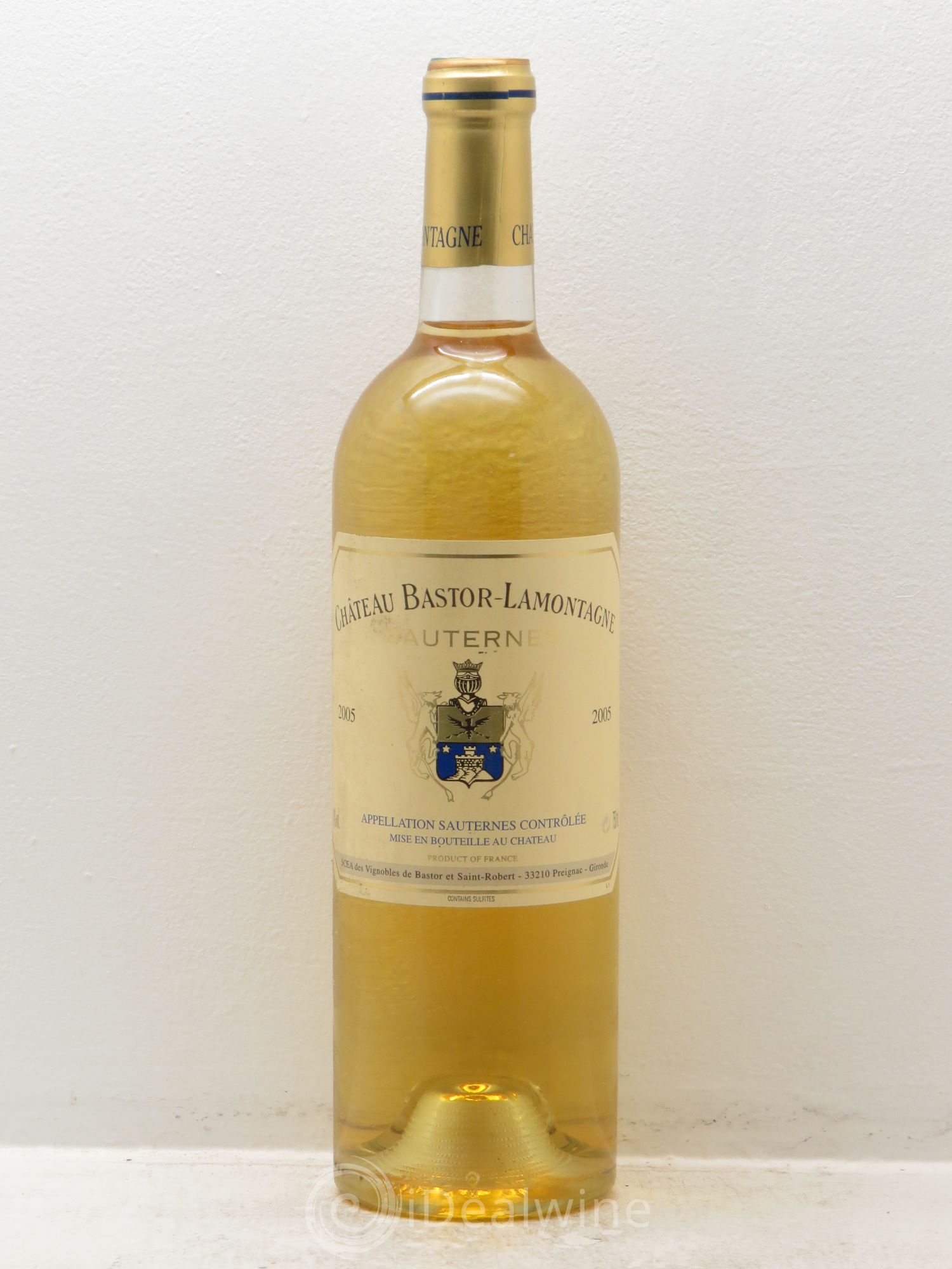 Château Bastor Lamontagne 2005 - Lotto di 1 bottiglia - 0