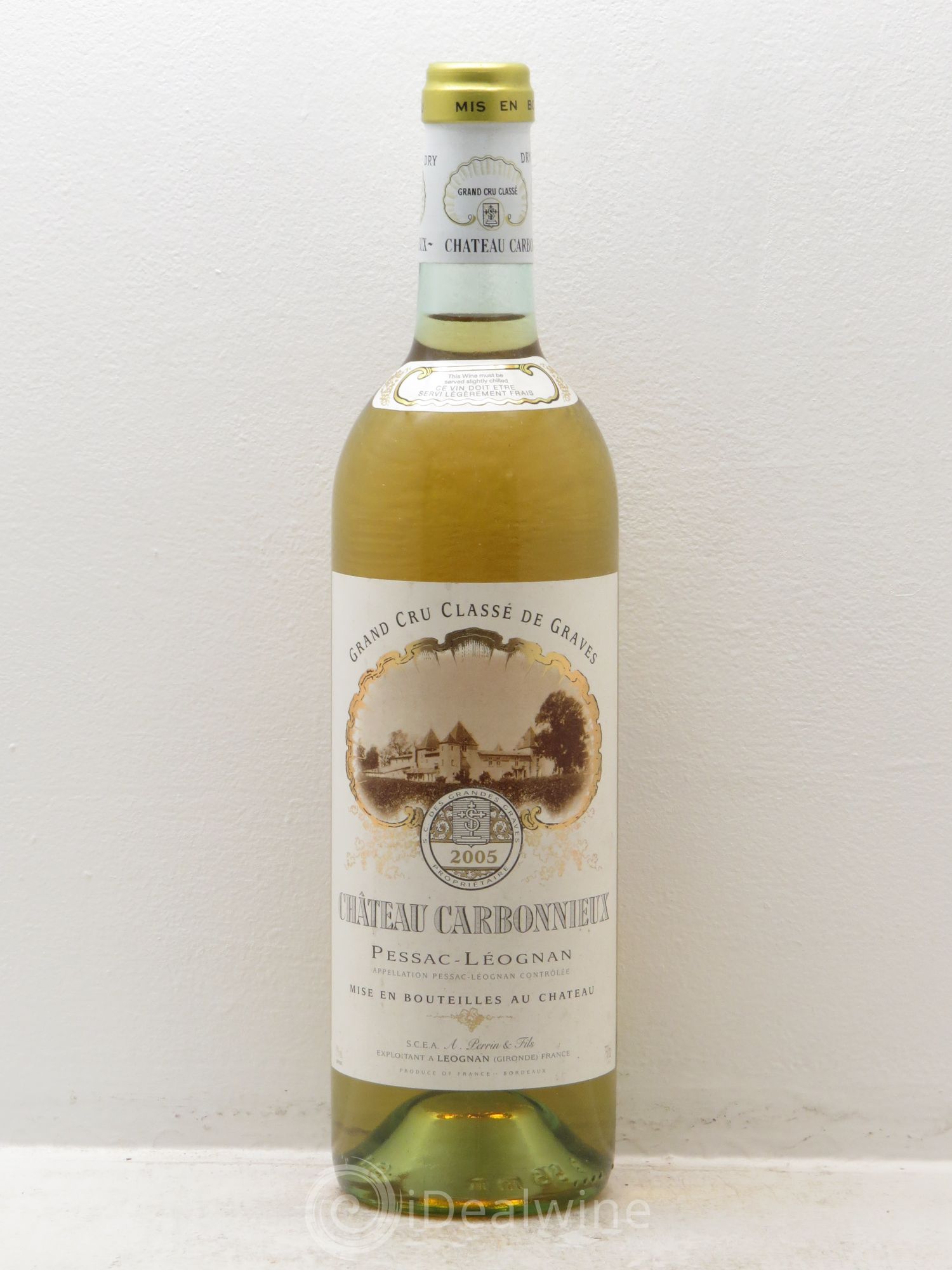 Château Carbonnieux Cru Classé de Graves 2005 - Lot de 1 bouteille - 0