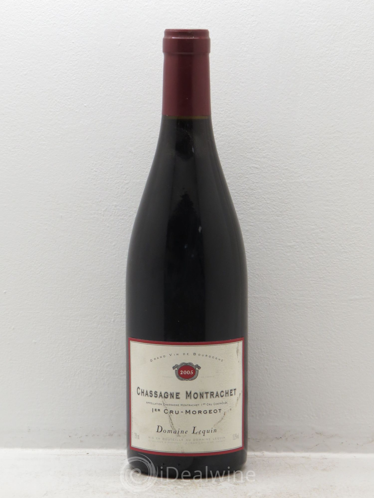 Chassagne-Montrachet 1er Cru Morgeot - Domaine Lequin 2005 - Posten von 1 Flasche - 0