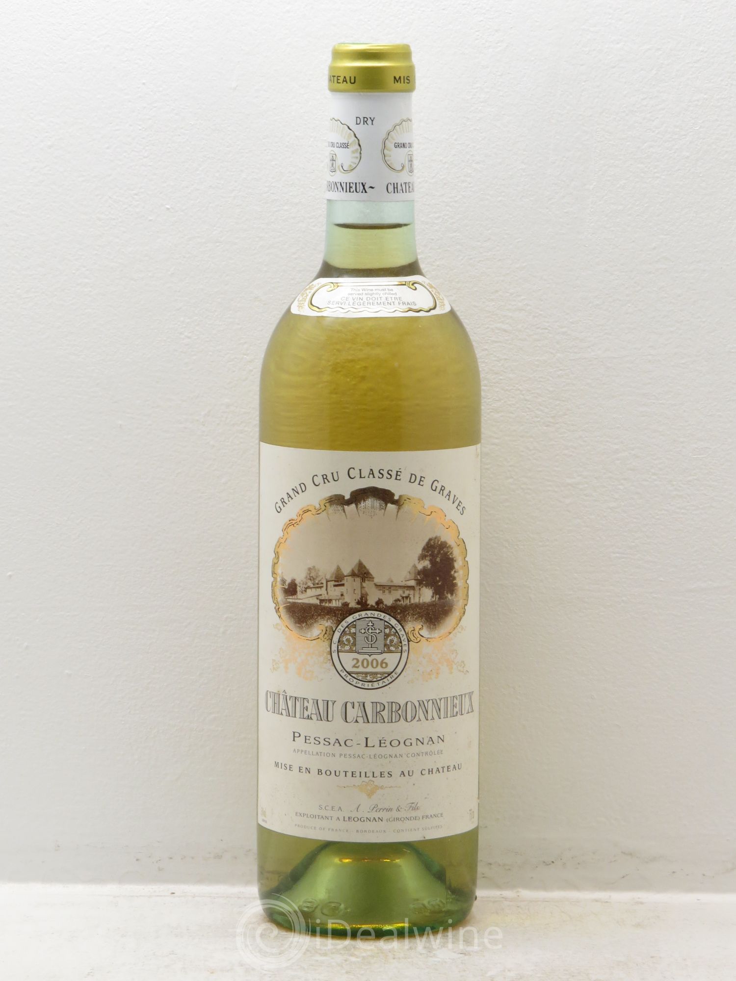 Château Carbonnieux Cru Classé de Graves 2006 - Lot de 1 bouteille - 0