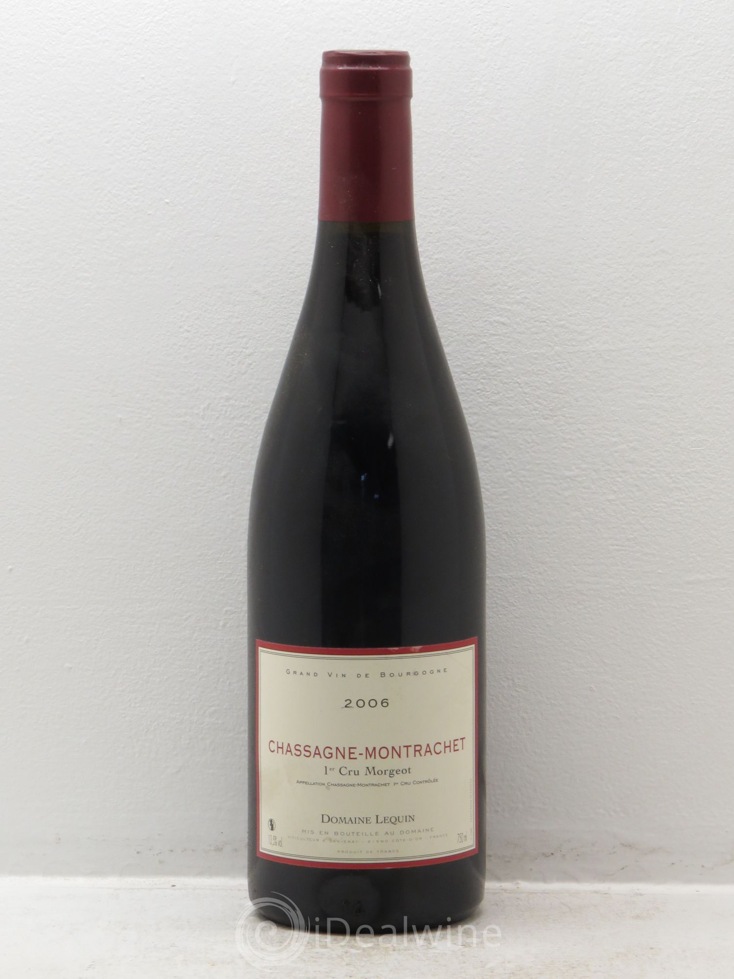 Chassagne-Montrachet 1er Cru Morgeot - Domaine Lequin 2006 - Posten von 1 Flasche - 0