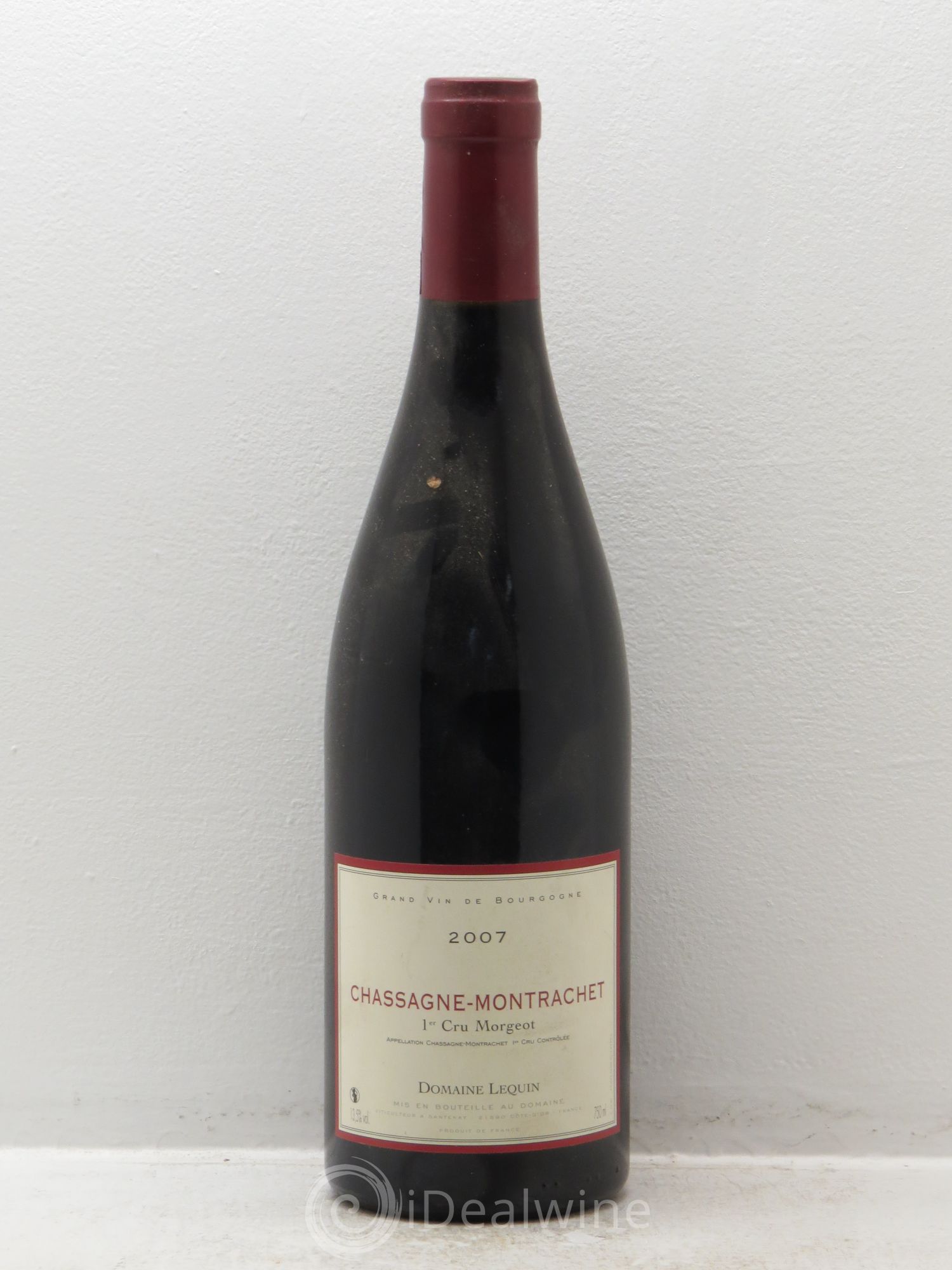 Chassagne-Montrachet 1er Cru Morgeot - Domaine Lequin (sans prix de réserve) 2007 - Posten von 1 Flasche - 0