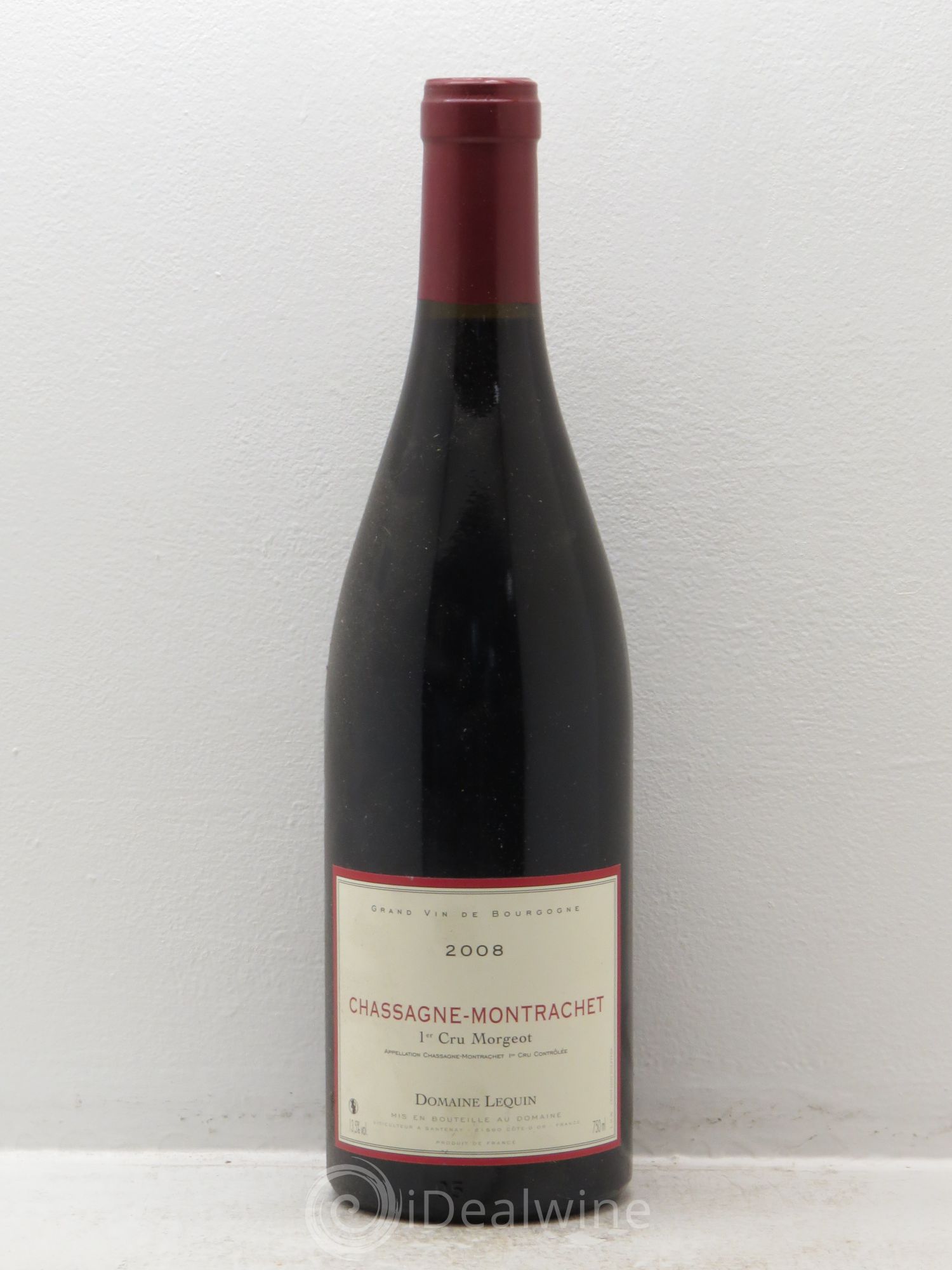 Chassagne-Montrachet 1er Cru Morgeot - Domaine Lequin 2008 - Posten von 1 Flasche - 0