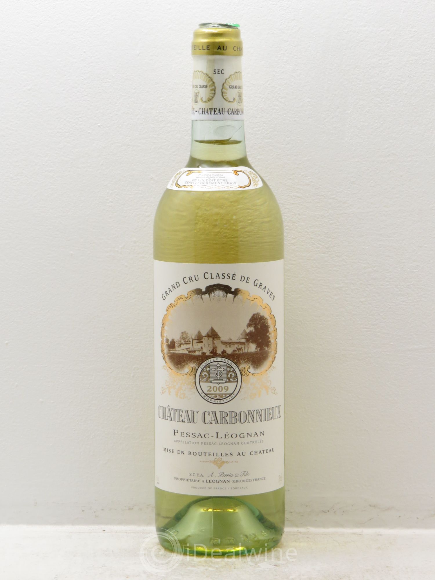 Château Carbonnieux Cru Classé de Graves 2009 - Lot de 1 bouteille - 0
