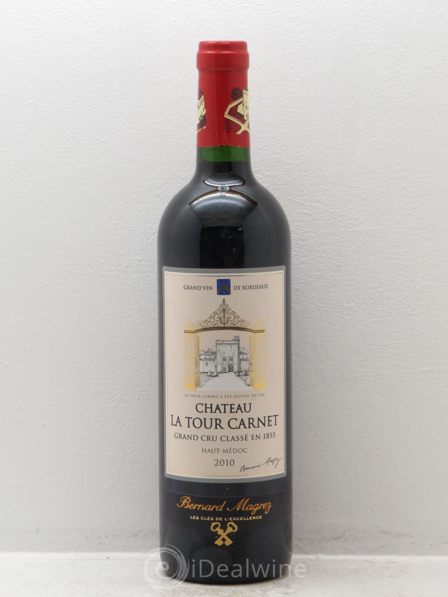 Château la Tour Carnet 4ème Grand Cru Classé 2010 - Lot de 1 bouteille - 0