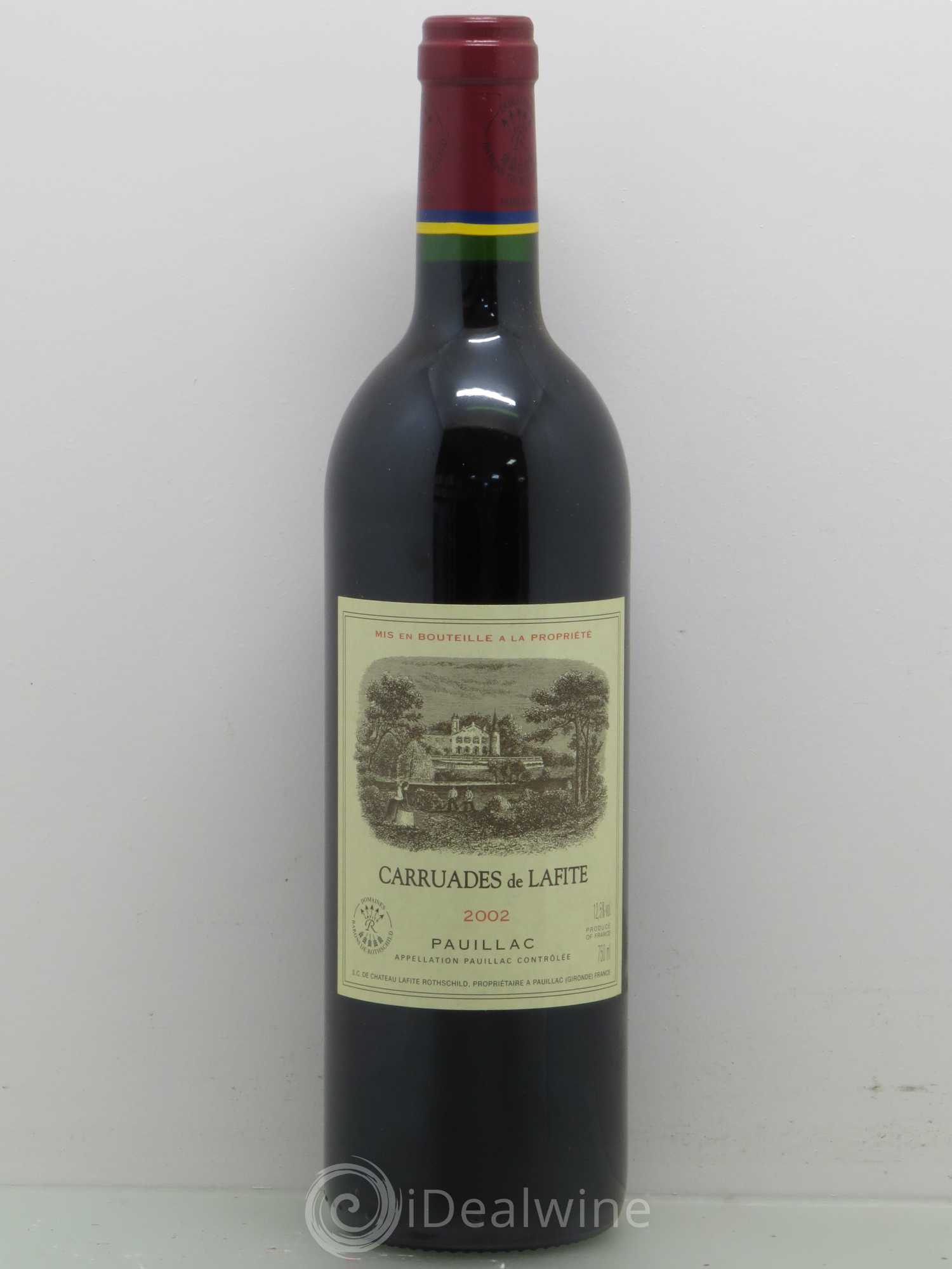 Carruades de Lafite Rothschild Second Vin 2002 - Lot de 1 bouteille - 0