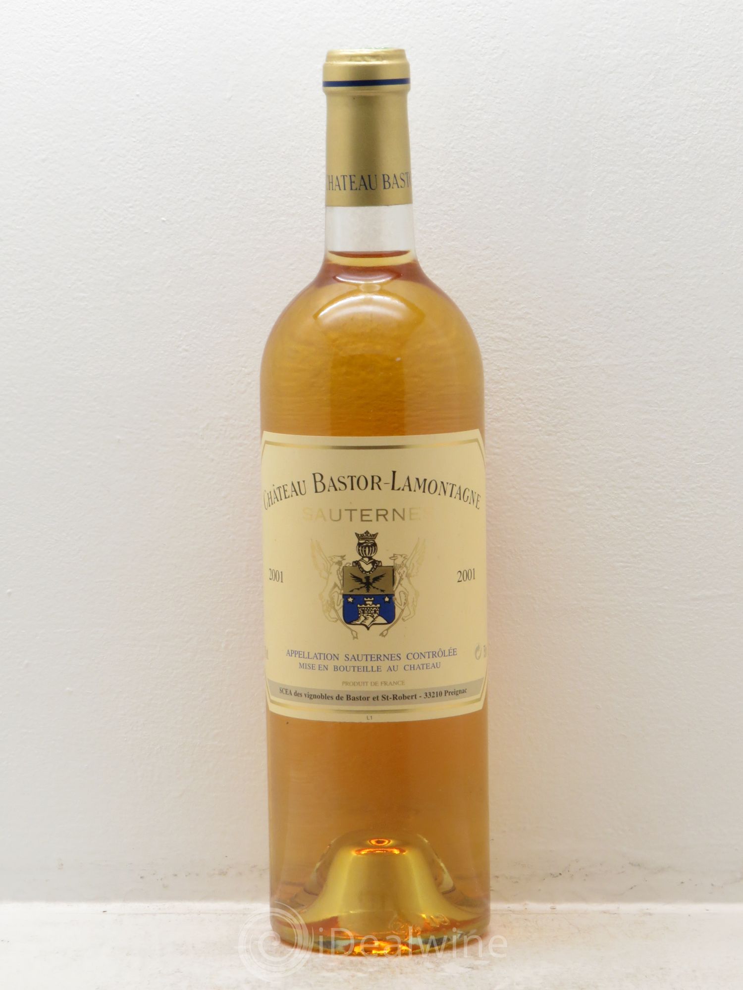 Château Bastor Lamontagne 2001 - Lotto di 1 bottiglia - 0
