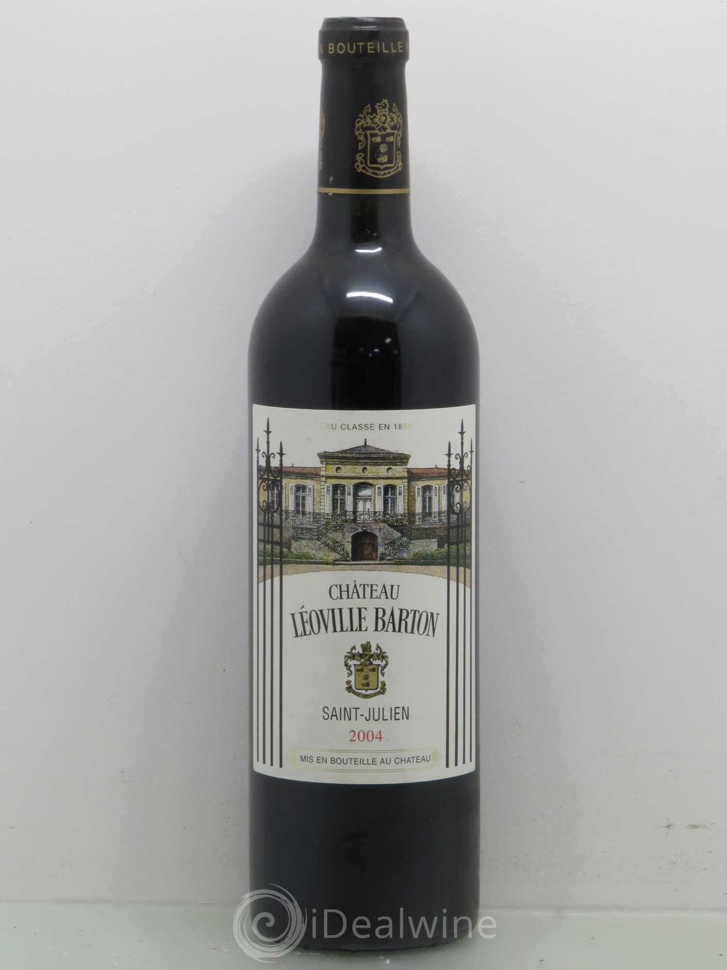 Château Léoville Barton 2ème Grand Cru Classé 2004 - Lot de 1 bouteille - 0