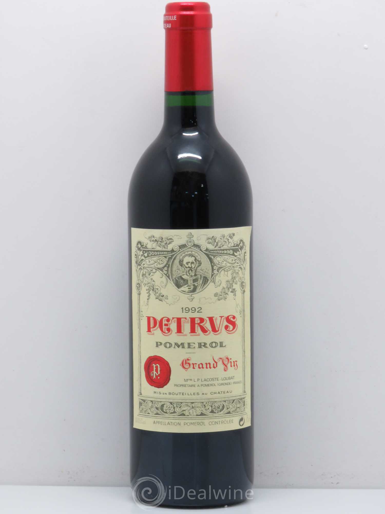 Petrus 1992 - Lot de 1 bouteille - 0