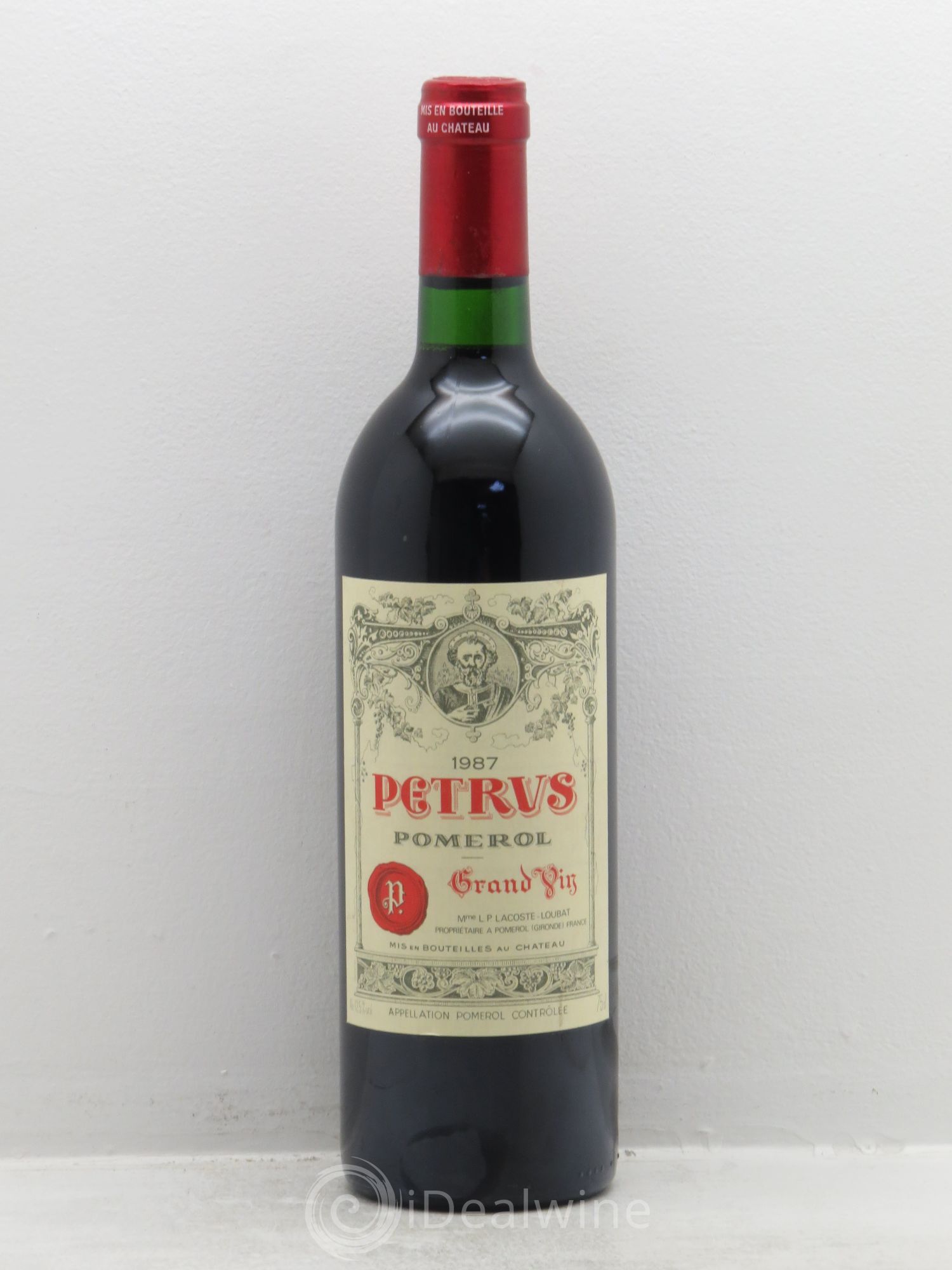 Petrus 1987 - Lot de 1 bouteille - 0