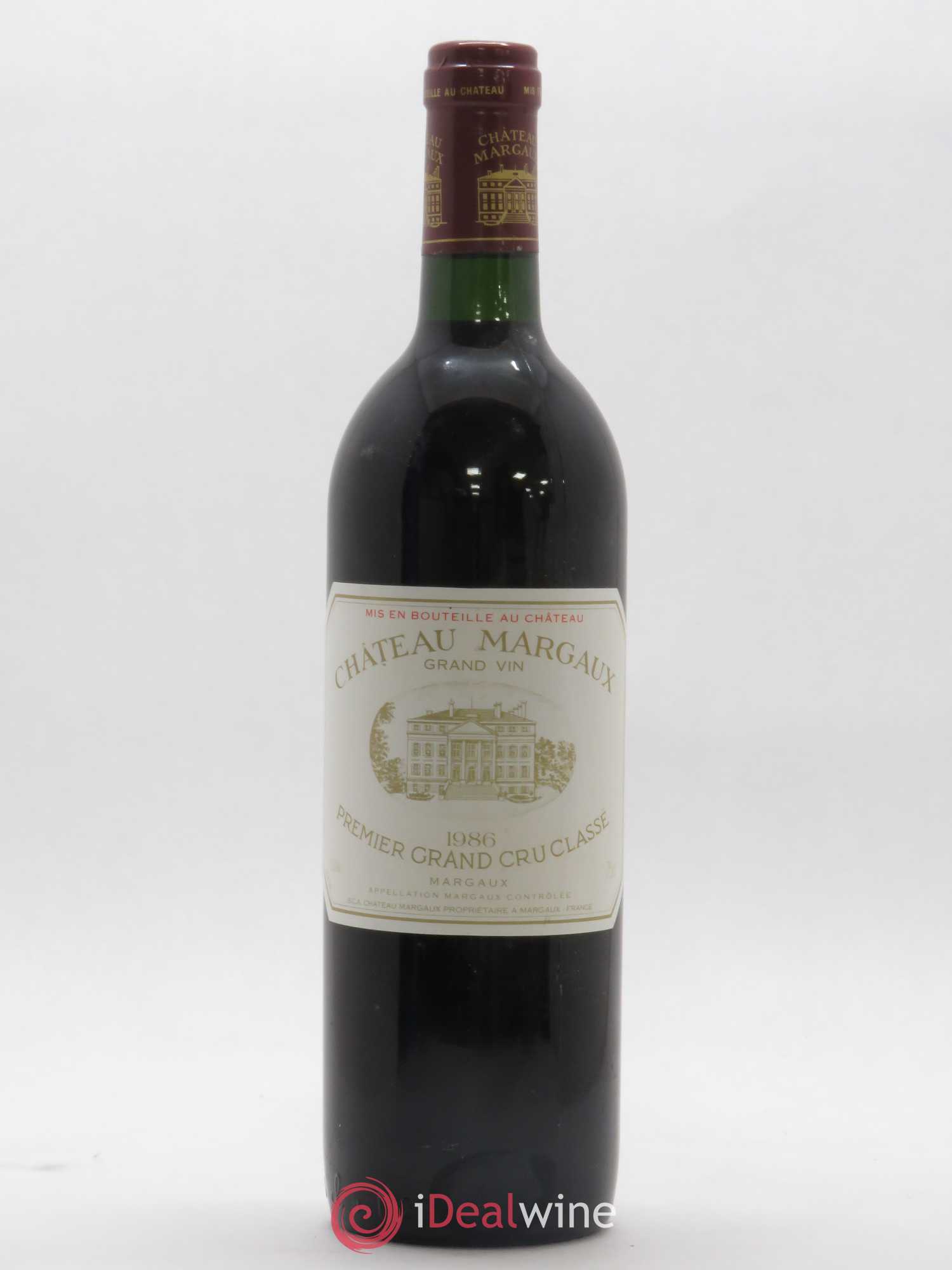 Château Margaux 1er Grand Cru Classé 1986 - Lot de 1 bouteille - 0
