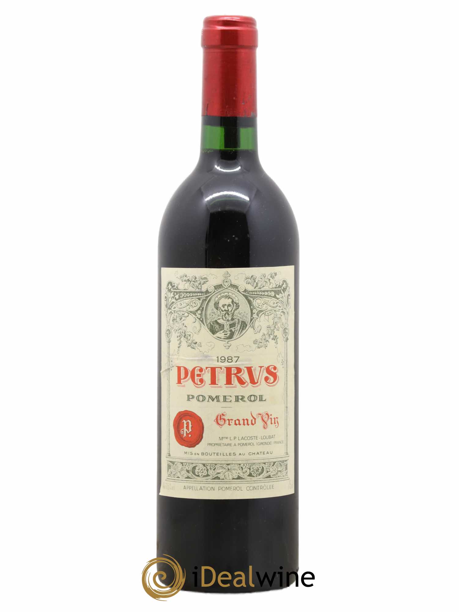 Petrus 1987 - Lot de 1 bouteille - 0