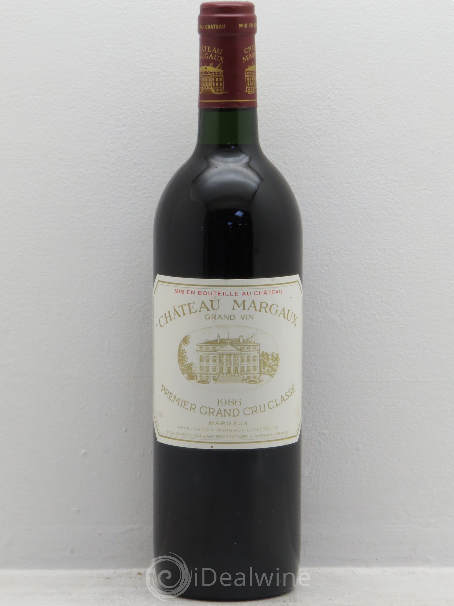 Château Margaux 1er Grand Cru Classé 1986 - Lot de 1 bouteille - 0