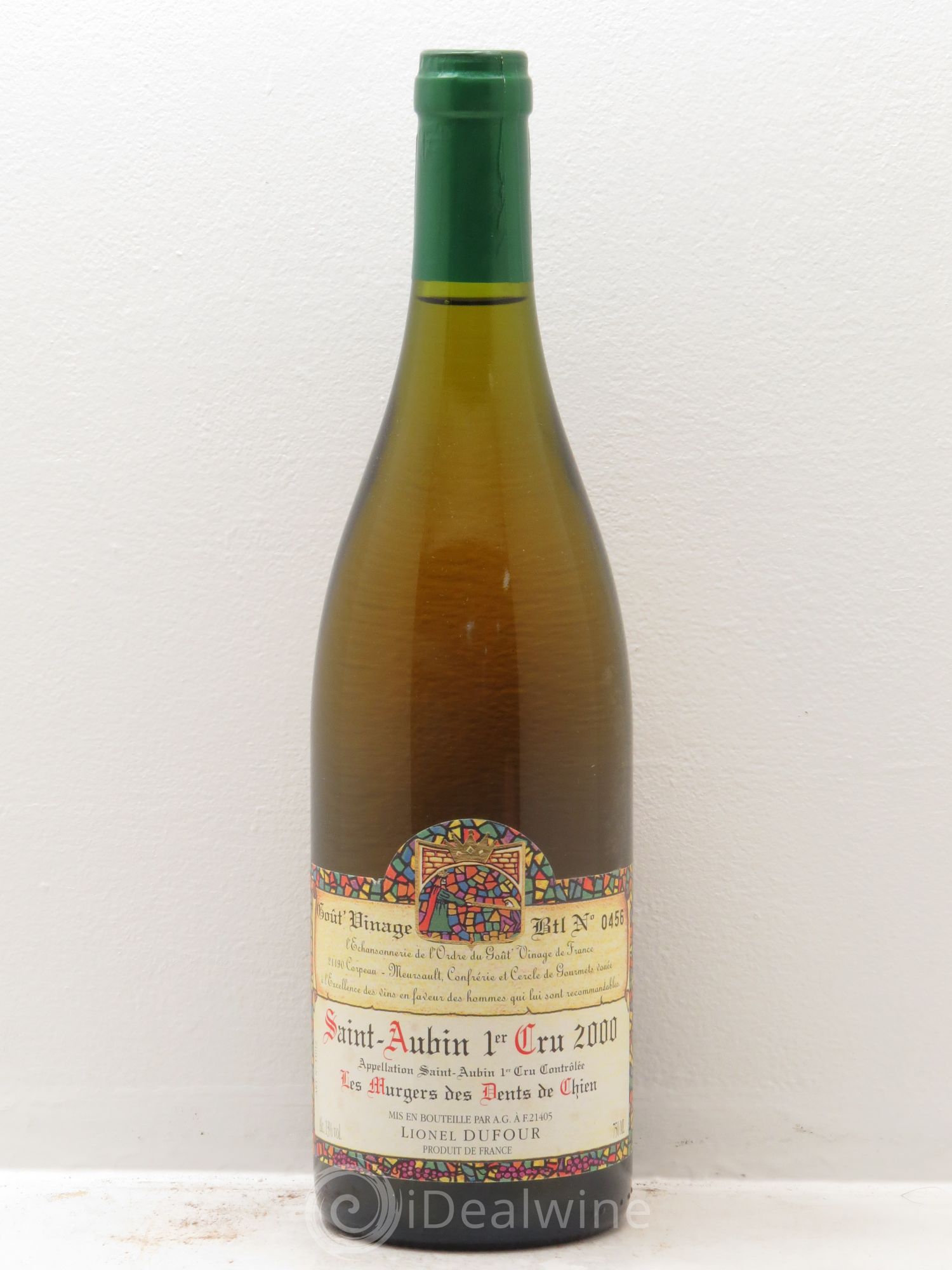 Saint-Aubin 1er Cru Les Murgers Dents de Chiens Lionel Dufour 2000 - Posten von 6 Flaschen - 0