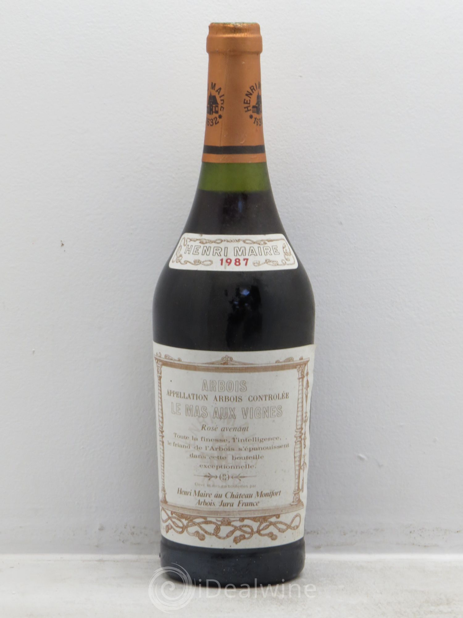 Divers Arbois Le mas aux vignes rose avenant 1987 - Posten von 1 Flasche - 0