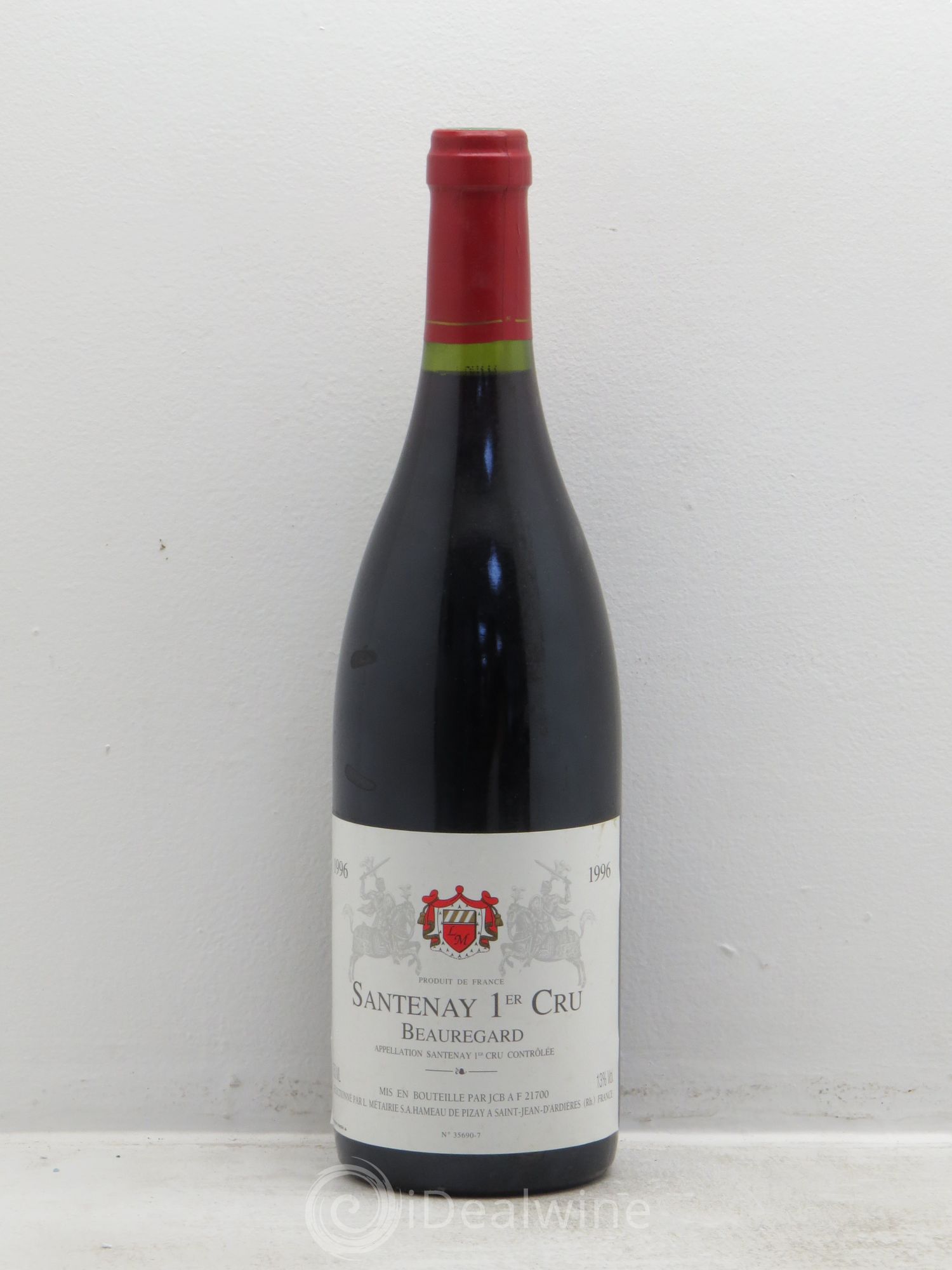 Santenay 1er Cru Beauregard 1996 - Lot de 1 bouteille - 0
