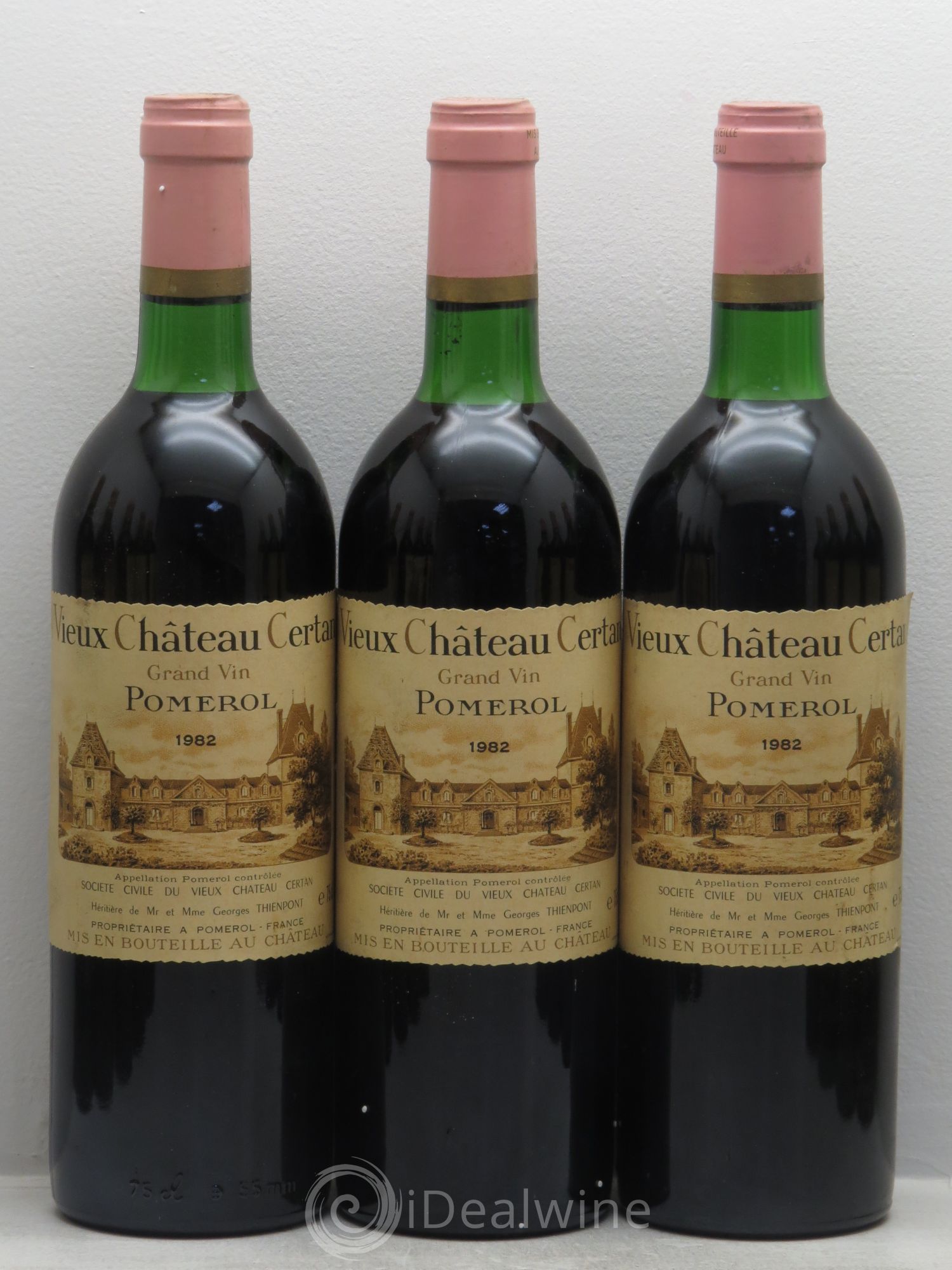 Vieux Château Certan 1982 - Lot de 12 bouteilles - 1